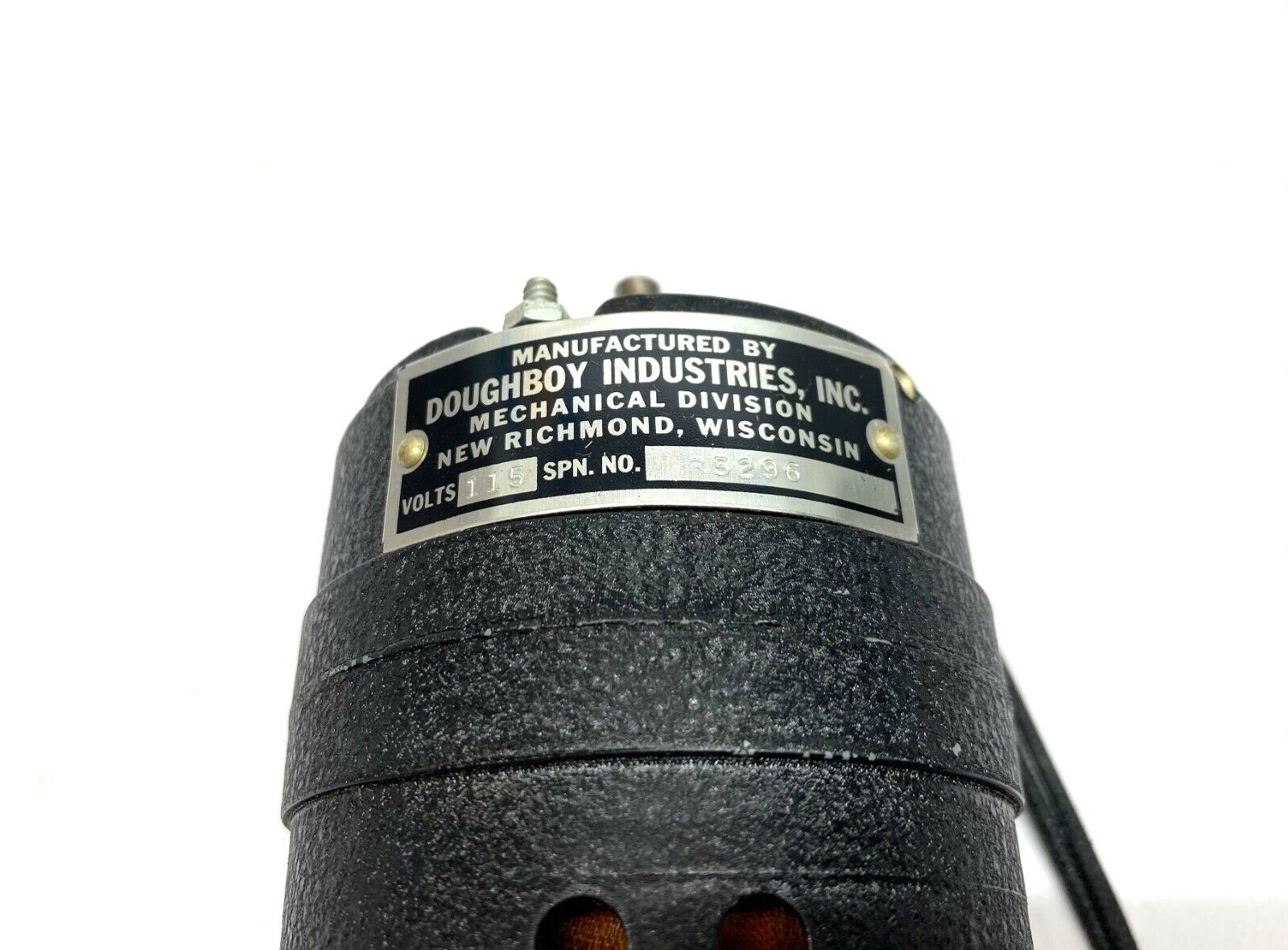 Doughboy 35296 Electric Motor 1/4" Shaft - Maverick Industrial Sales