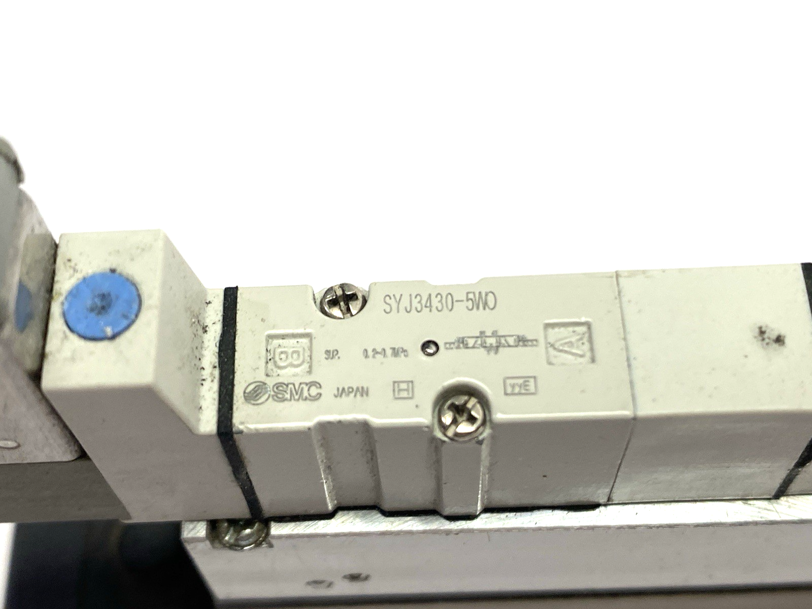 SMC ZM131HT-K5WO-X322 Vacuum Generator w/ SYJ3430-5WO Solenoid Valve NO MUFFLER - Maverick Industrial Sales
