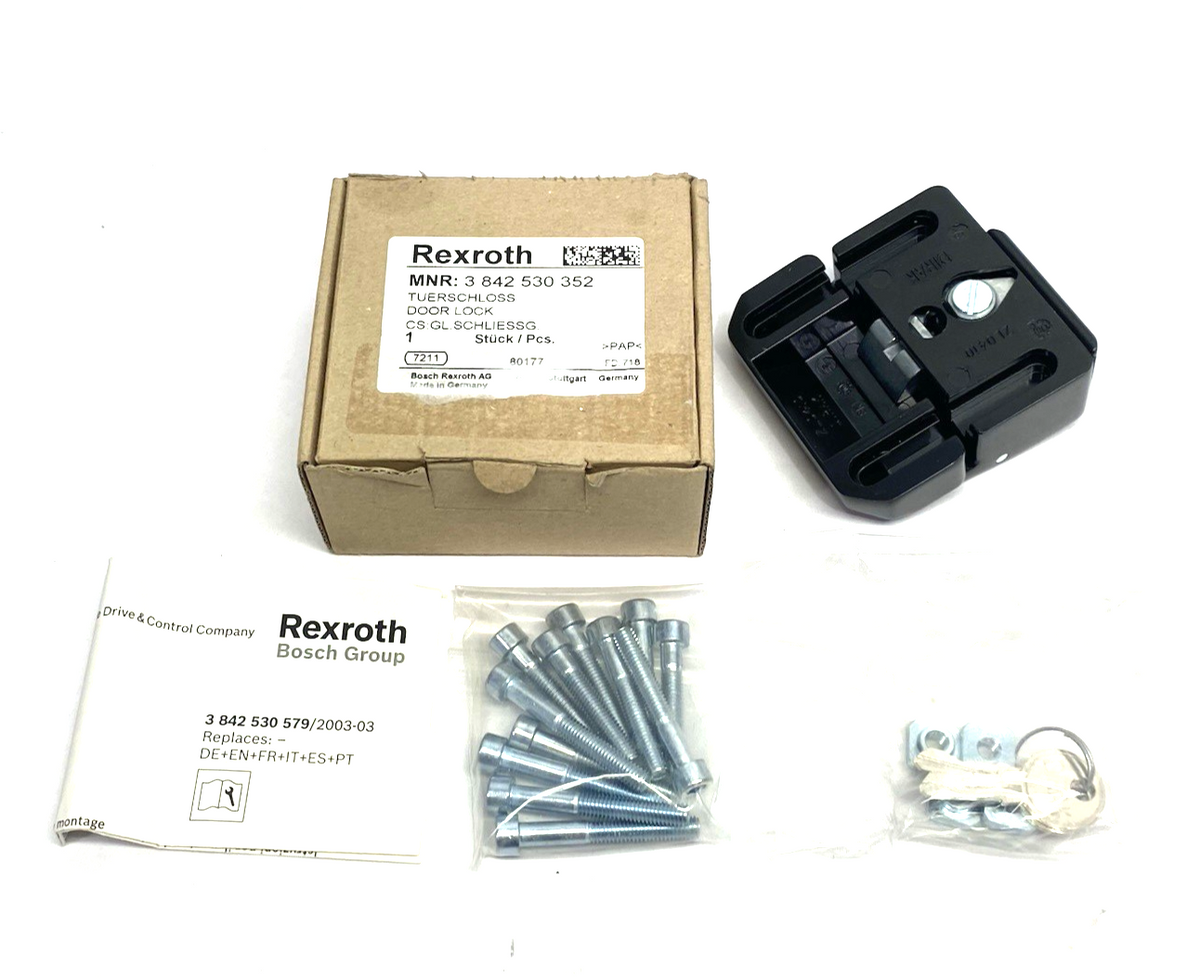 Bosch Rexroth 3842530352 Uniform Locking Door Lock Unit, for Swing Doors - Maverick Industrial Sales