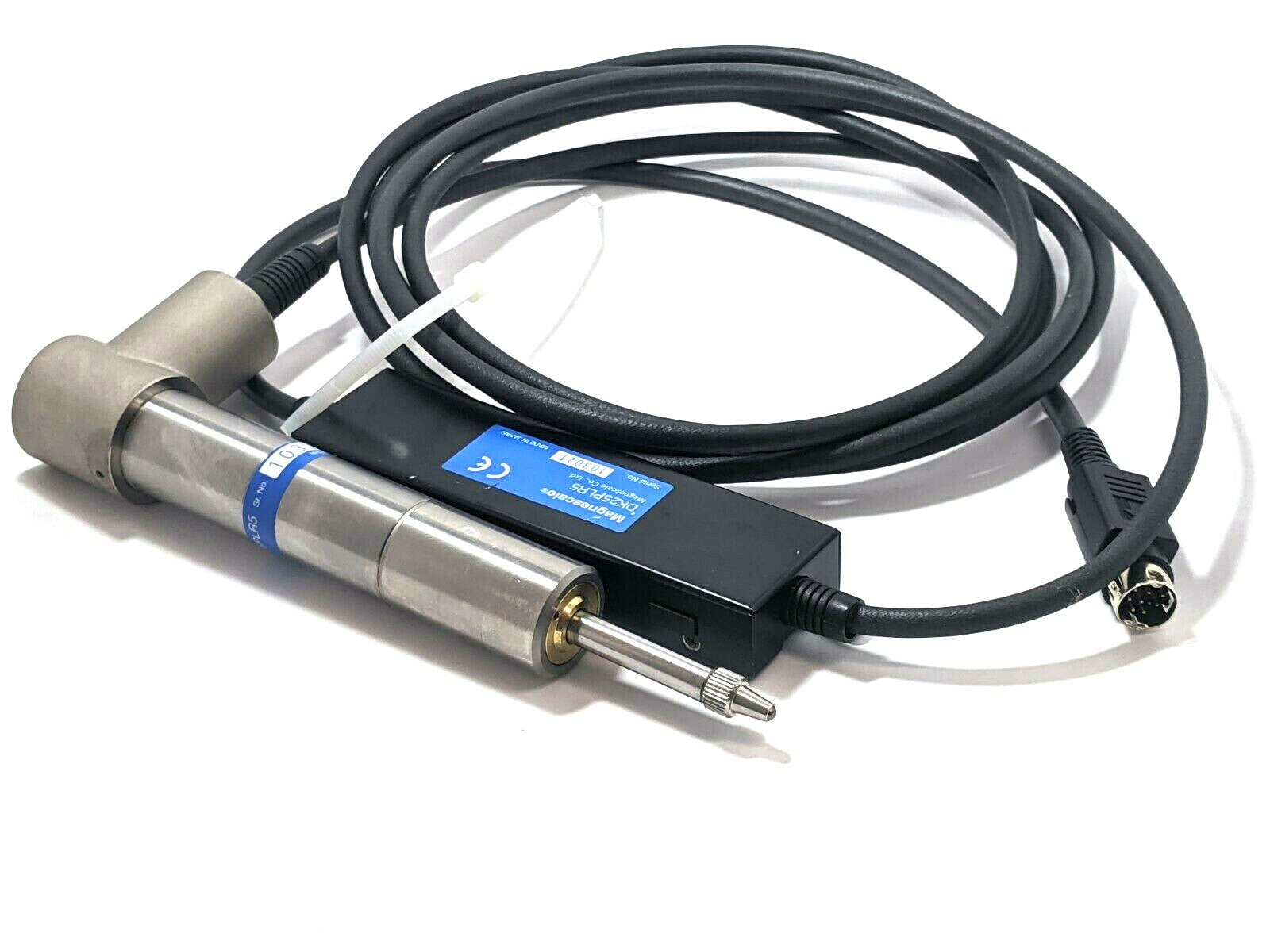 Magnescale DK25PLR5 Right Angle Digital Gauge 25mm Range - Maverick Industrial Sales