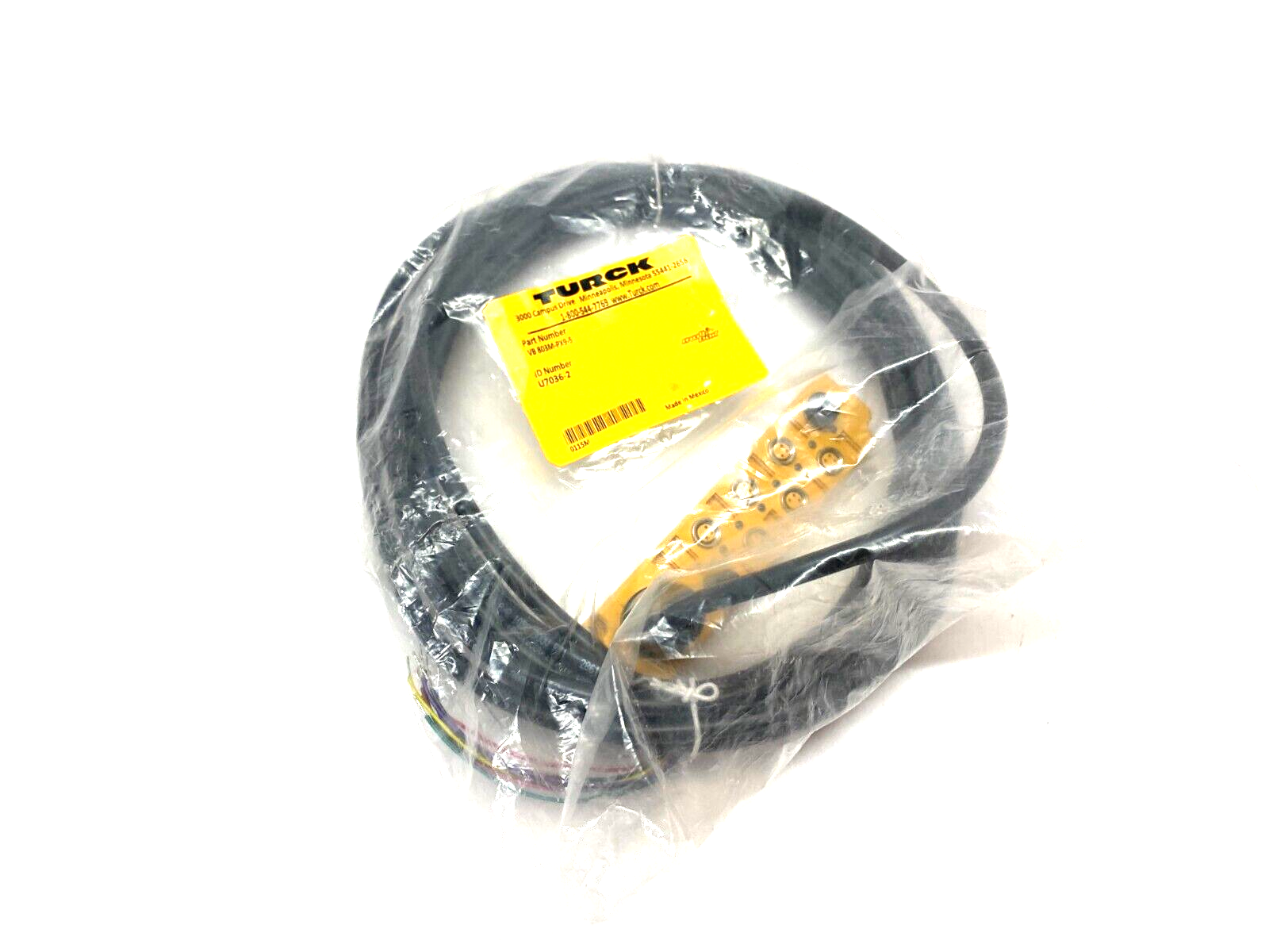 Turck VB 803M-PK9-5 Multibox Junction Box 8-Port, U7036-2 - Maverick Industrial Sales