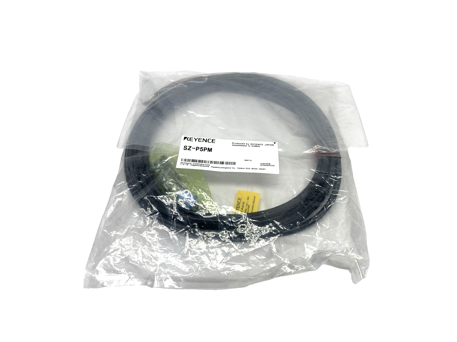 Keyence SZ-P5PM Output Cable, 5m - Maverick Industrial Sales