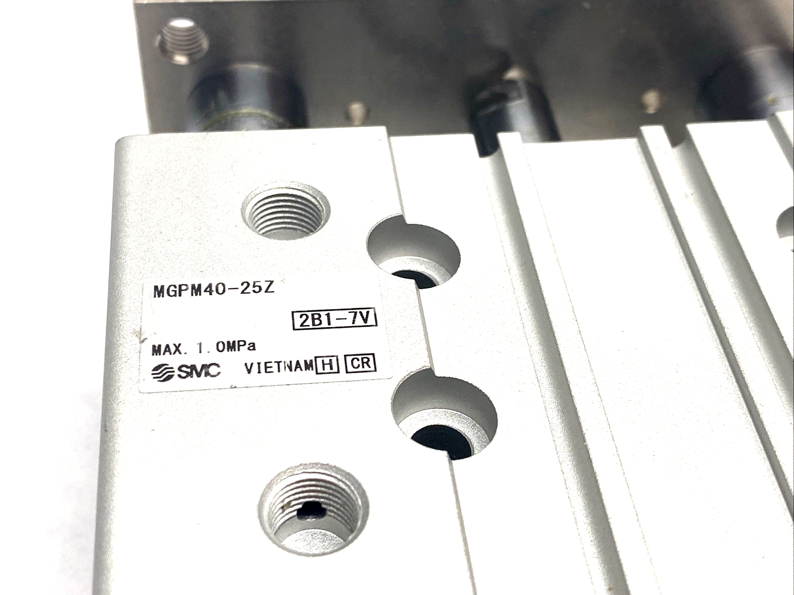 SMC MGPM40-25Z Compact Guide Cylinder 40mm Bore 25mm Stroke - Maverick Industrial Sales