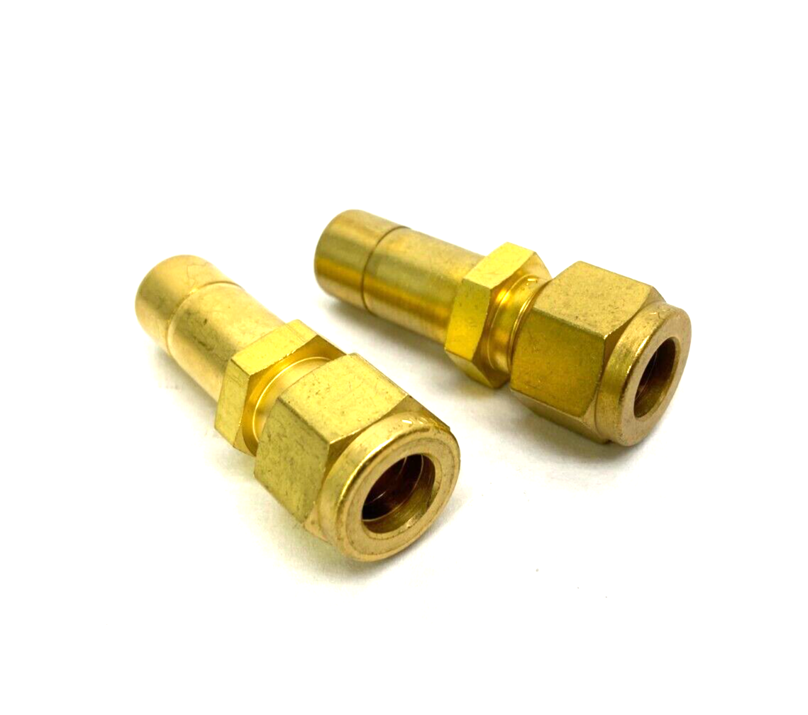 Swagelok B-600-R-8 Brass Tube Reducer Fitting 3/8" Compression to 1/2" LOT OF 2 - Maverick Industrial Sales