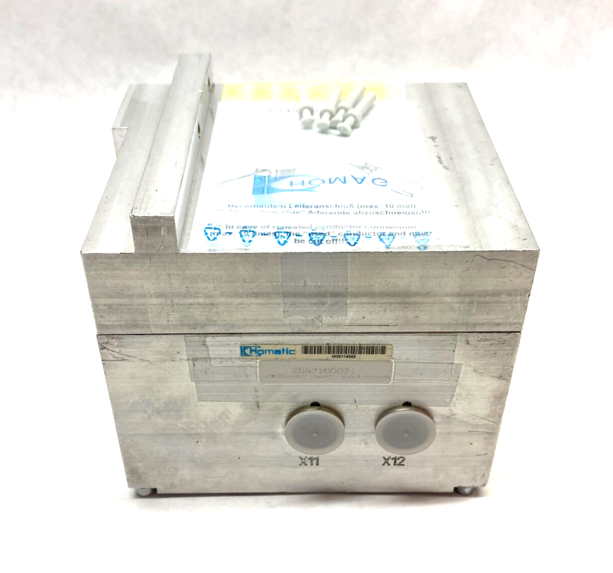 Homag 2082100021 Control Unit PNEUMATIK/ELEKTR.+CAN+ACHS - Maverick Industrial Sales