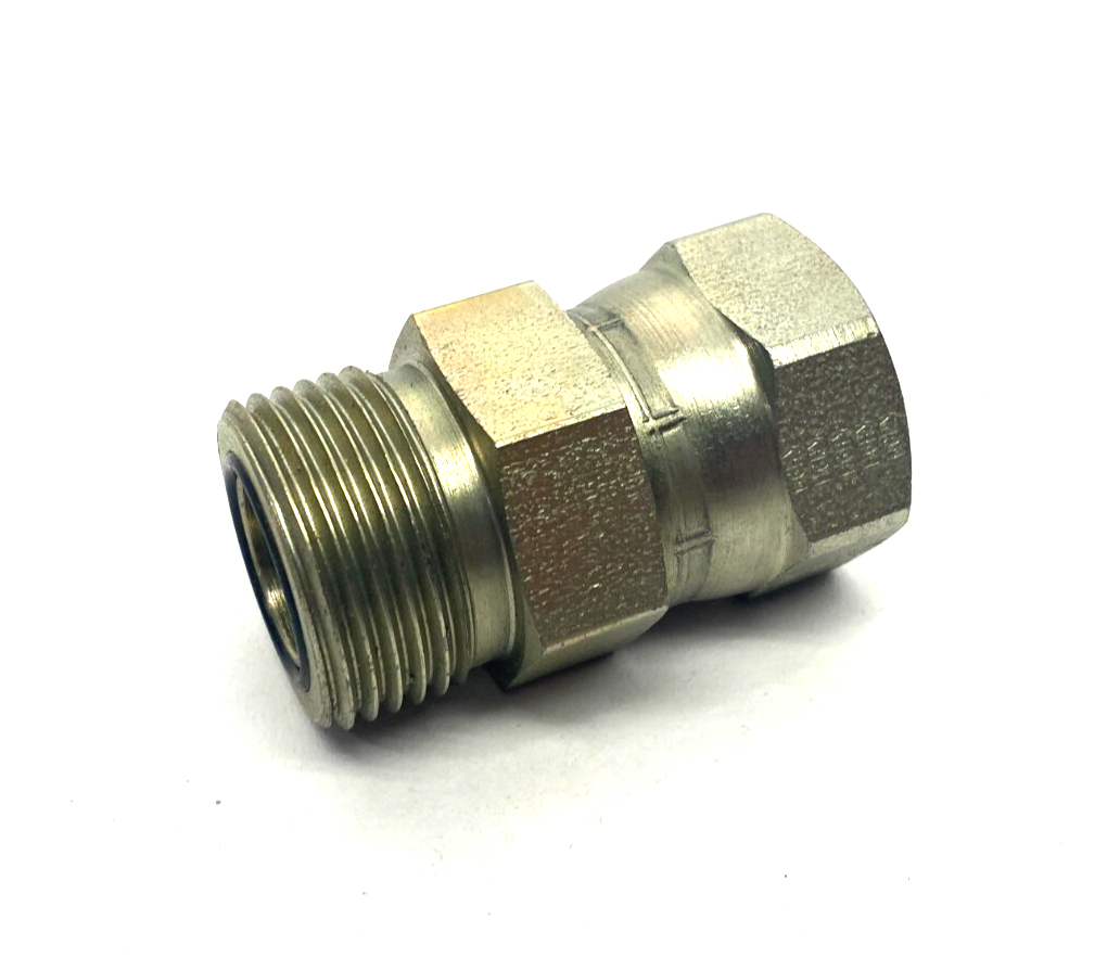 Parker 16-12 LOHL6-S Seal-Lok ORFS Straight Swivel Connector 1" to 3/4" - Maverick Industrial Sales
