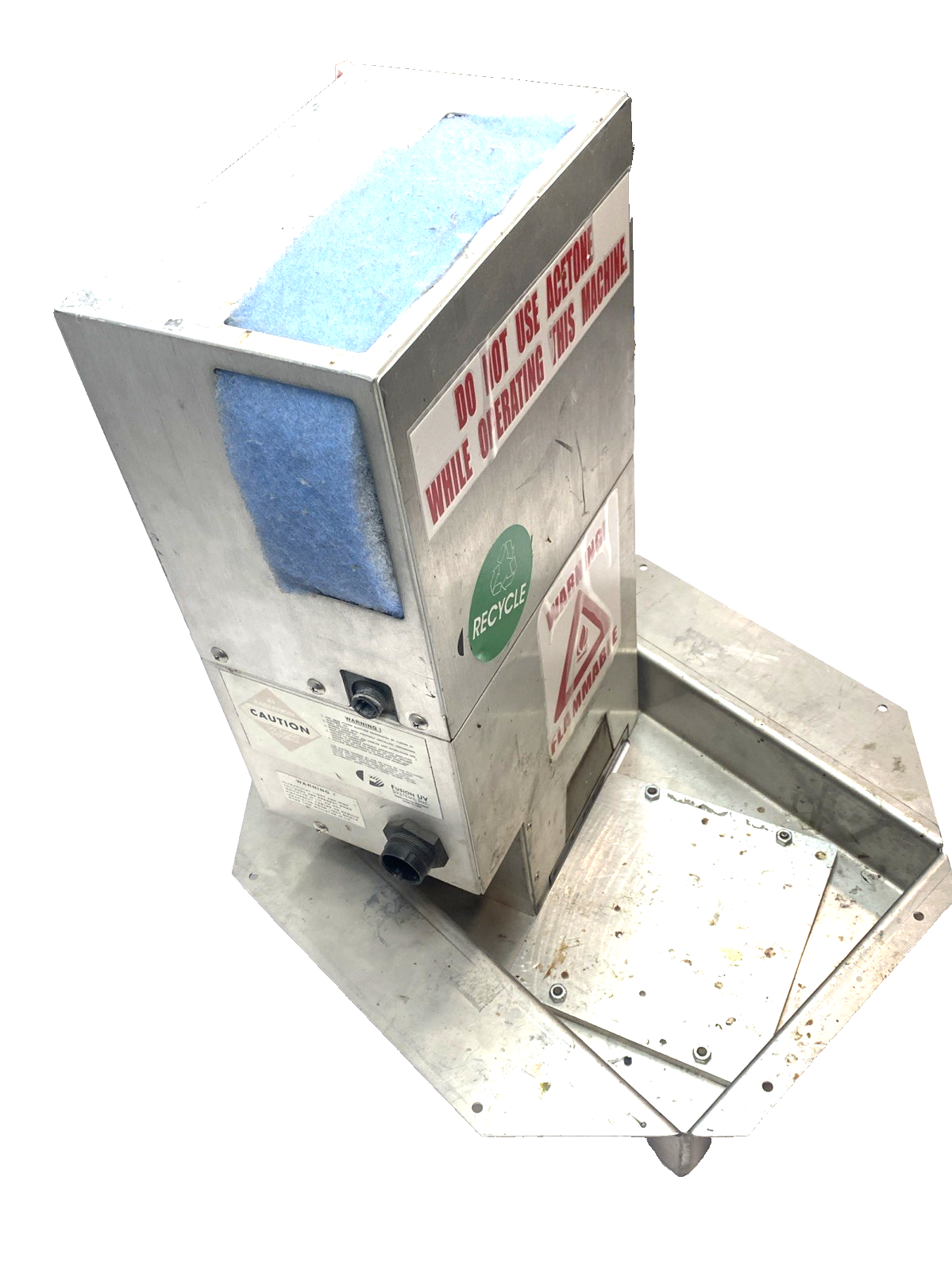 I300MB | Heraeus Fusion UV 6" Irradiator Head 300W/Inch - Integral Blower - For parts or not working - Maverick Industrial Sales