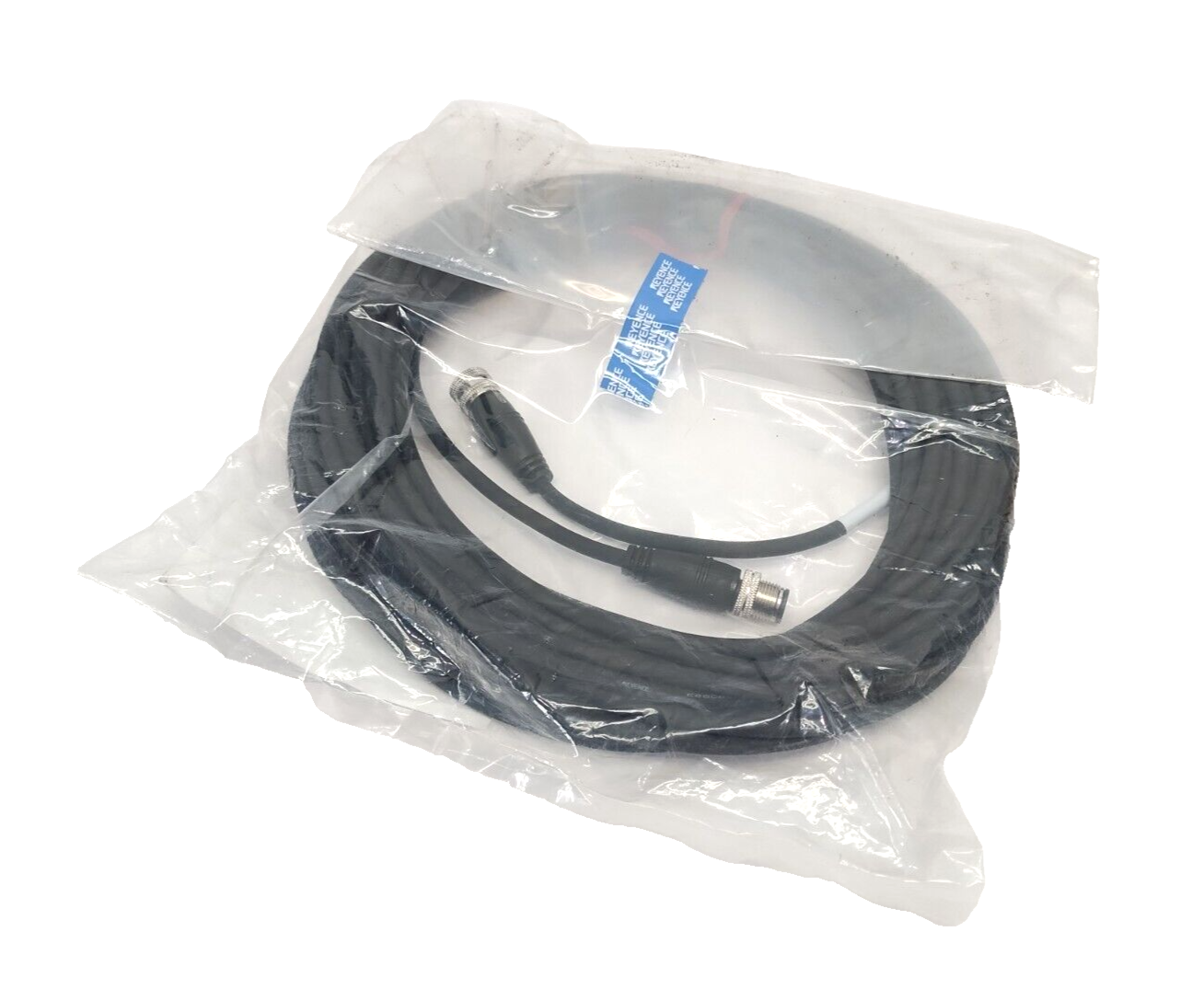 Keyence GS-P8CC10 M12 Connector Type Extension Cable 8-Pin Male To Female 10m - Maverick Industrial Sales