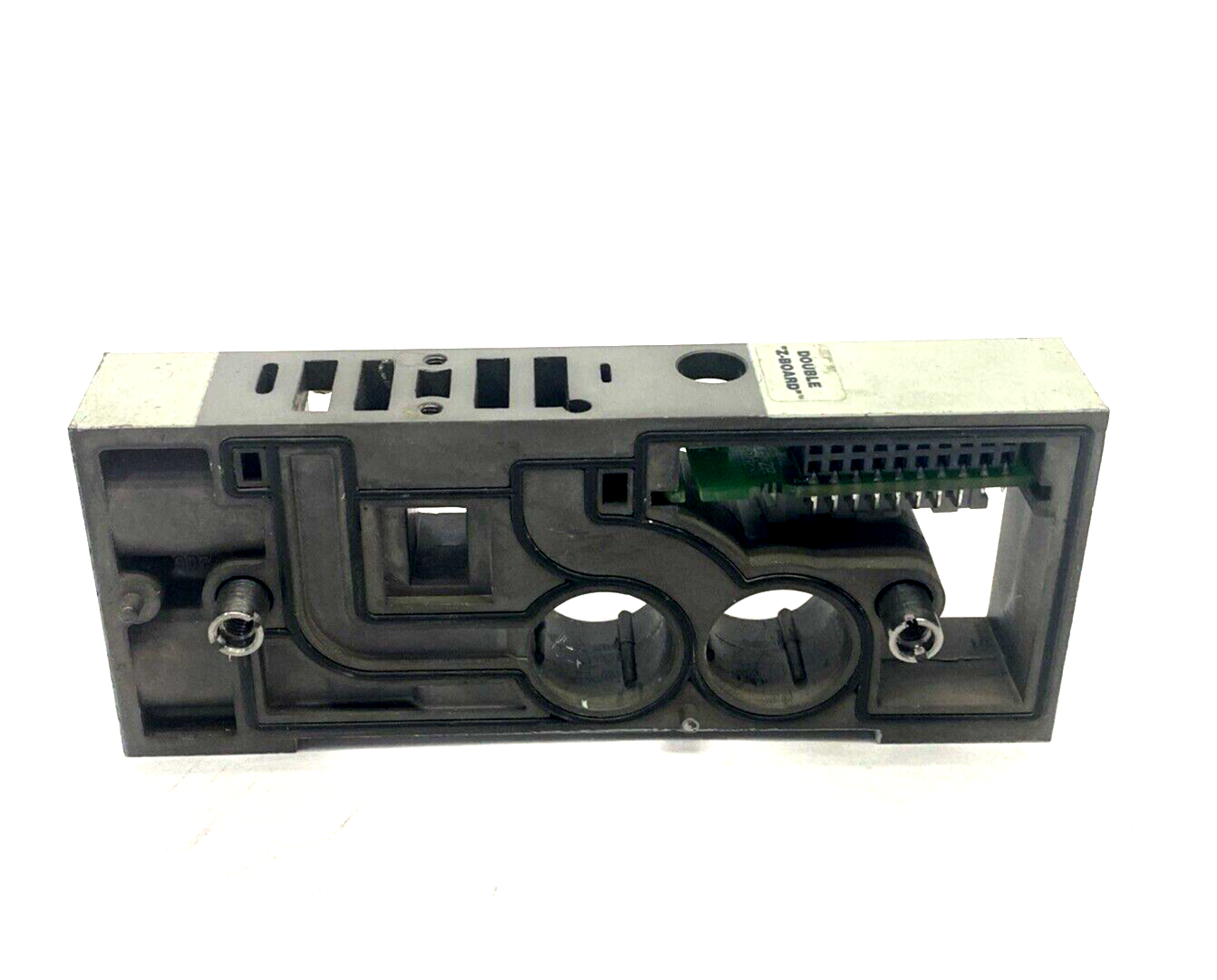 Numatics 256-743 Rev. C Double ZR Z-Board Manifold Base/Mounting Block - Maverick Industrial Sales