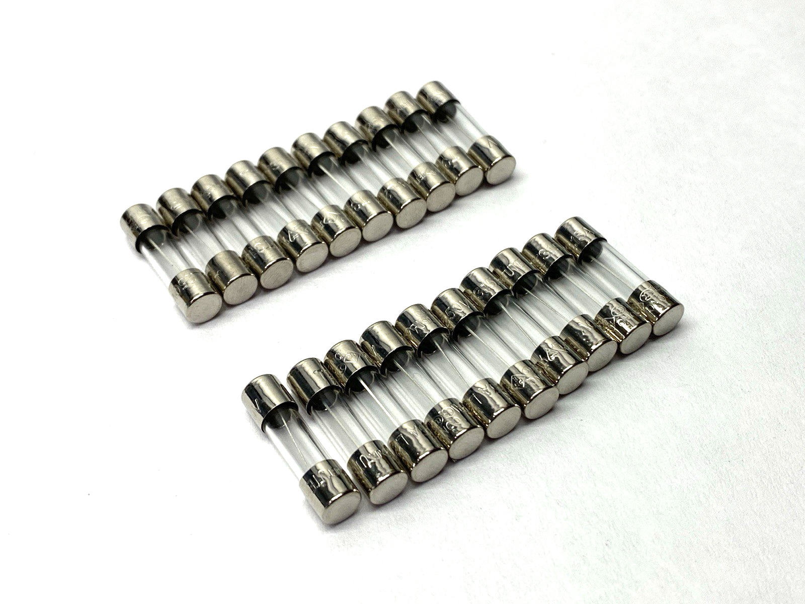 T Glass Cartridge Fuse 5mm x 20mm 3.15A 250V LOT OF 20 - Maverick Industrial Sales