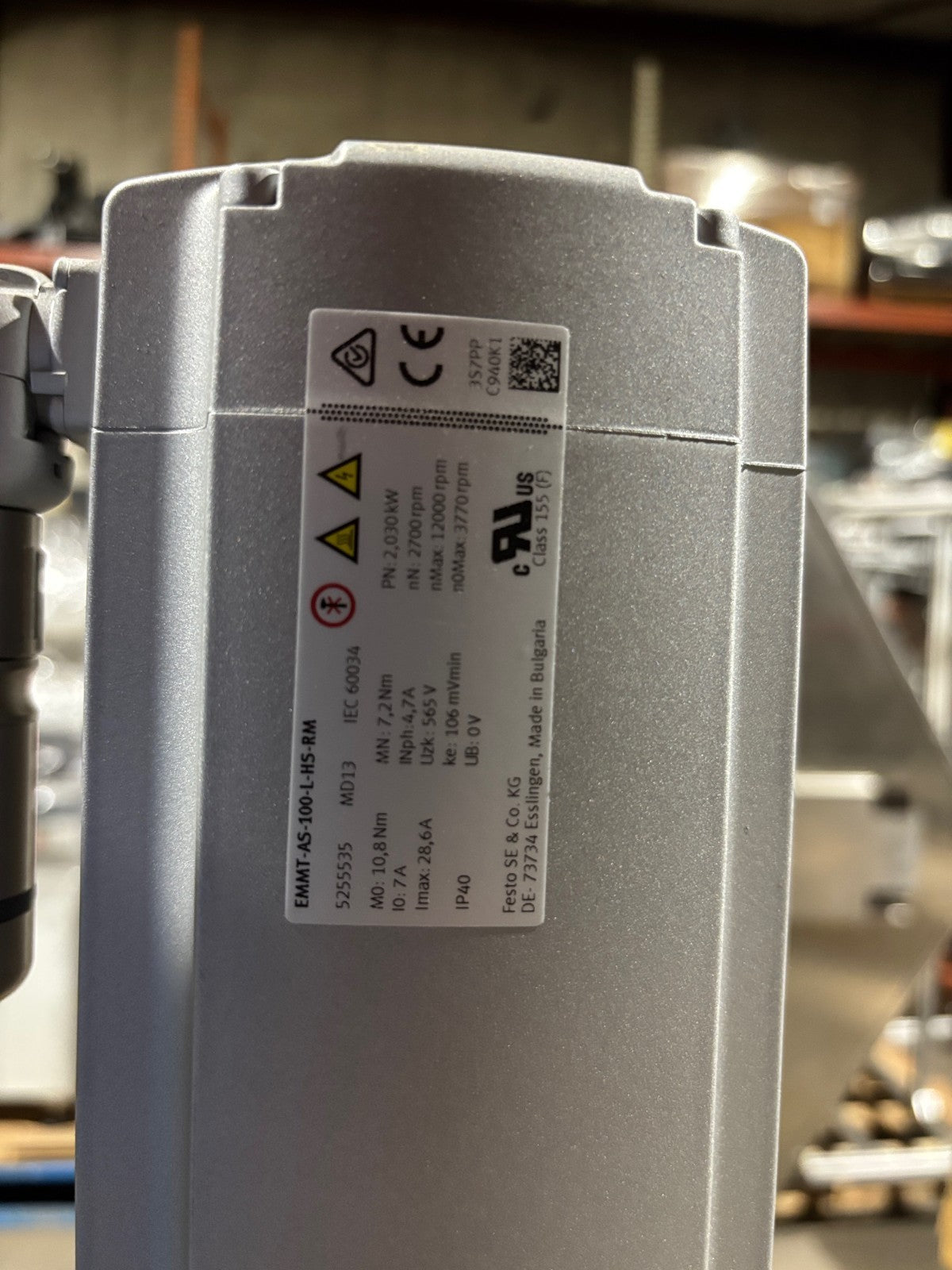 Festo EGC-185 XYZ Robot System, 2200mm x 1335mm x 300mm, Linear Actuator Driven - Maverick Industrial Sales