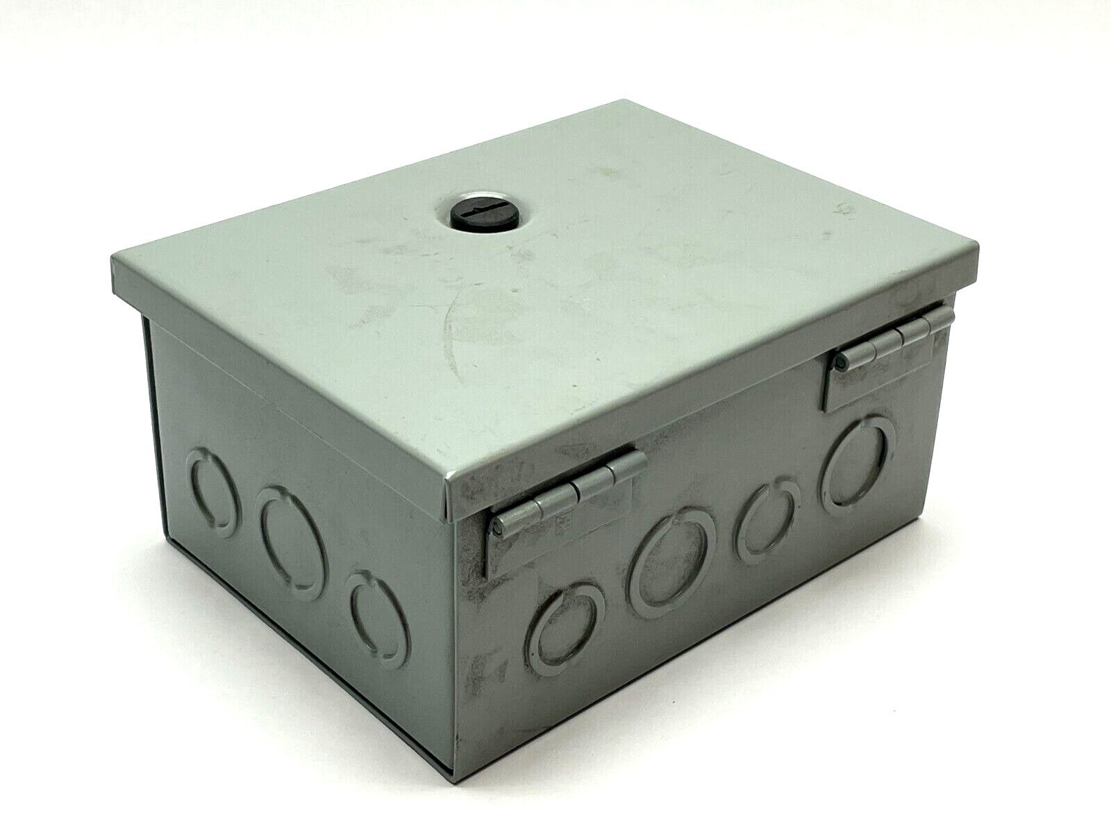 Hoffman AHE8X6X4 Wall-Mounted Hinged Cover Enclosure 8" x 6" x 4" - Maverick Industrial Sales