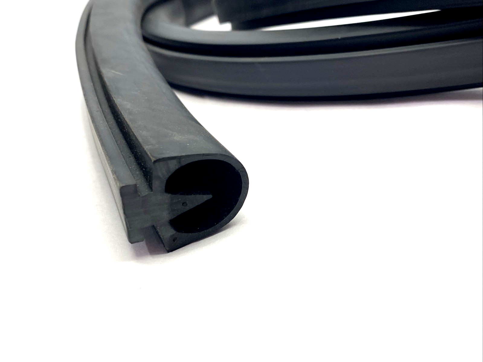 Gelbau 3100.0110I Contact-Duo Profile, T-Foot, 24.6mm Height, Black, 12FT Length - Maverick Industrial Sales