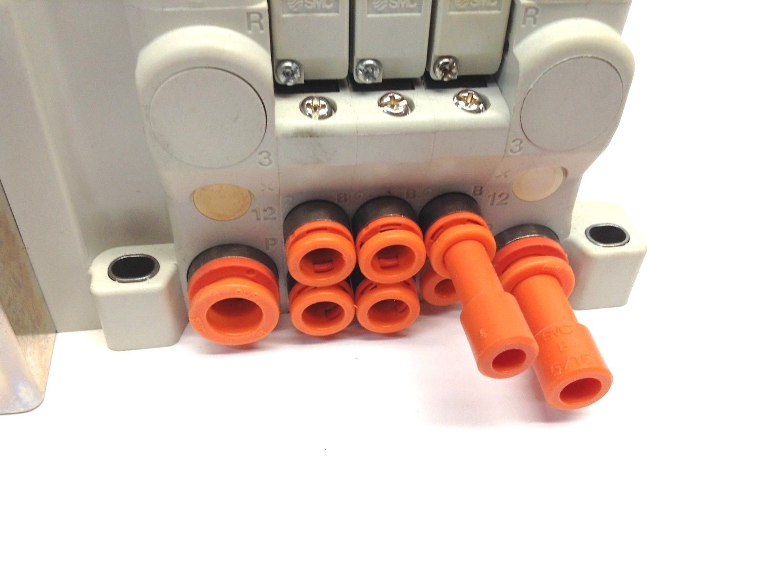 SMC VV5QC11-03N7SD0-S Pneumatic Solenoid Manifold - Maverick Industrial Sales