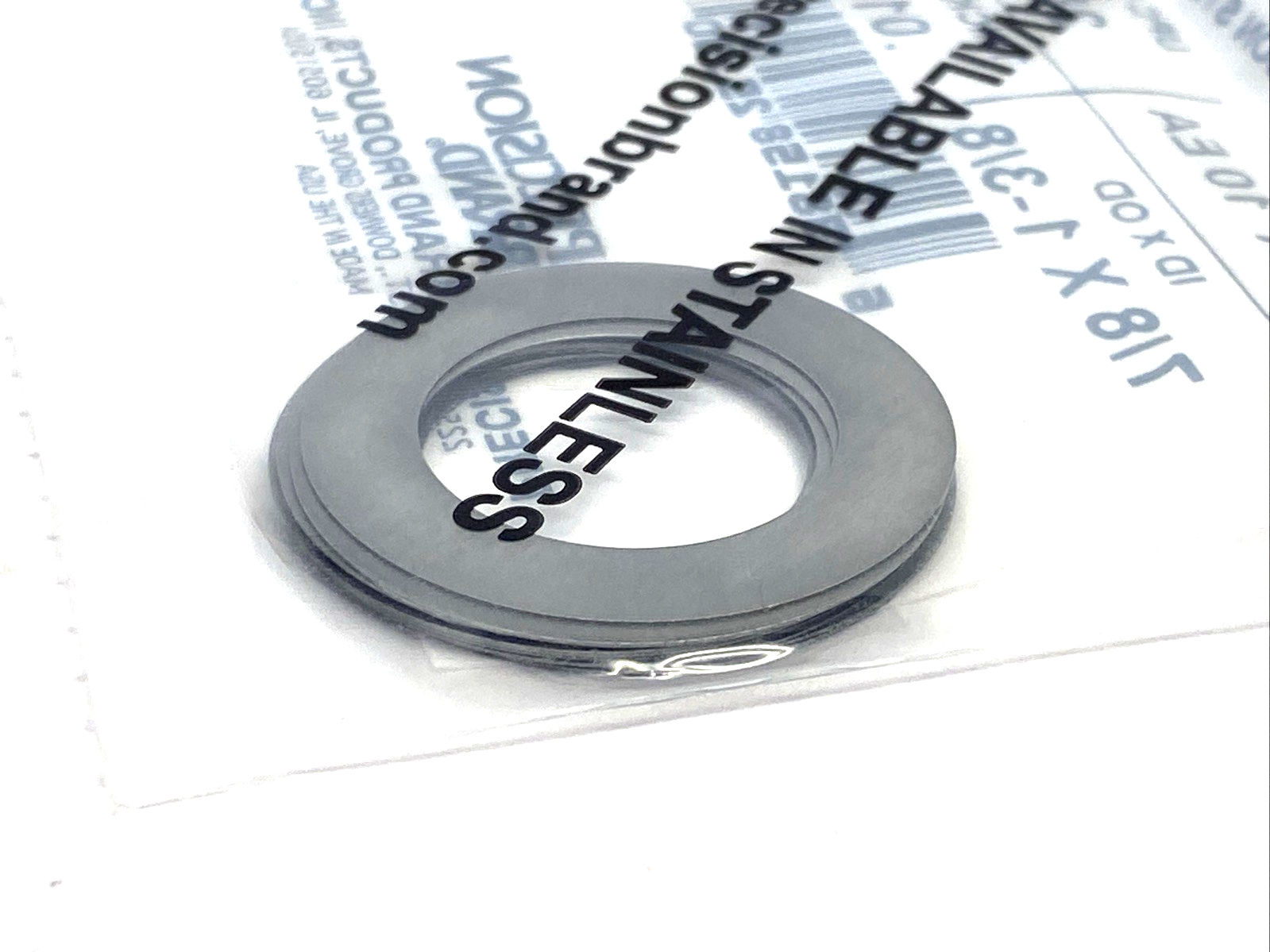 Precision Brand 25190 Steel Arbor Shims 7/8" ID x 1-3/8" OD, 0.010" Thick 10-PK - Maverick Industrial Sales
