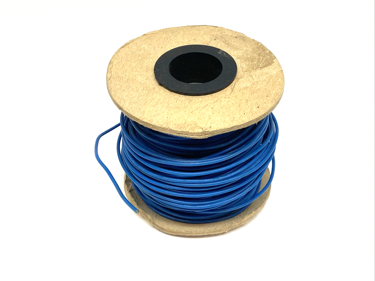 Blue Conductor Cable E211048, 18 AWG, AWM, 300V, 1 lb 1.4oz Wire Spool, 221756 - Maverick Industrial Sales