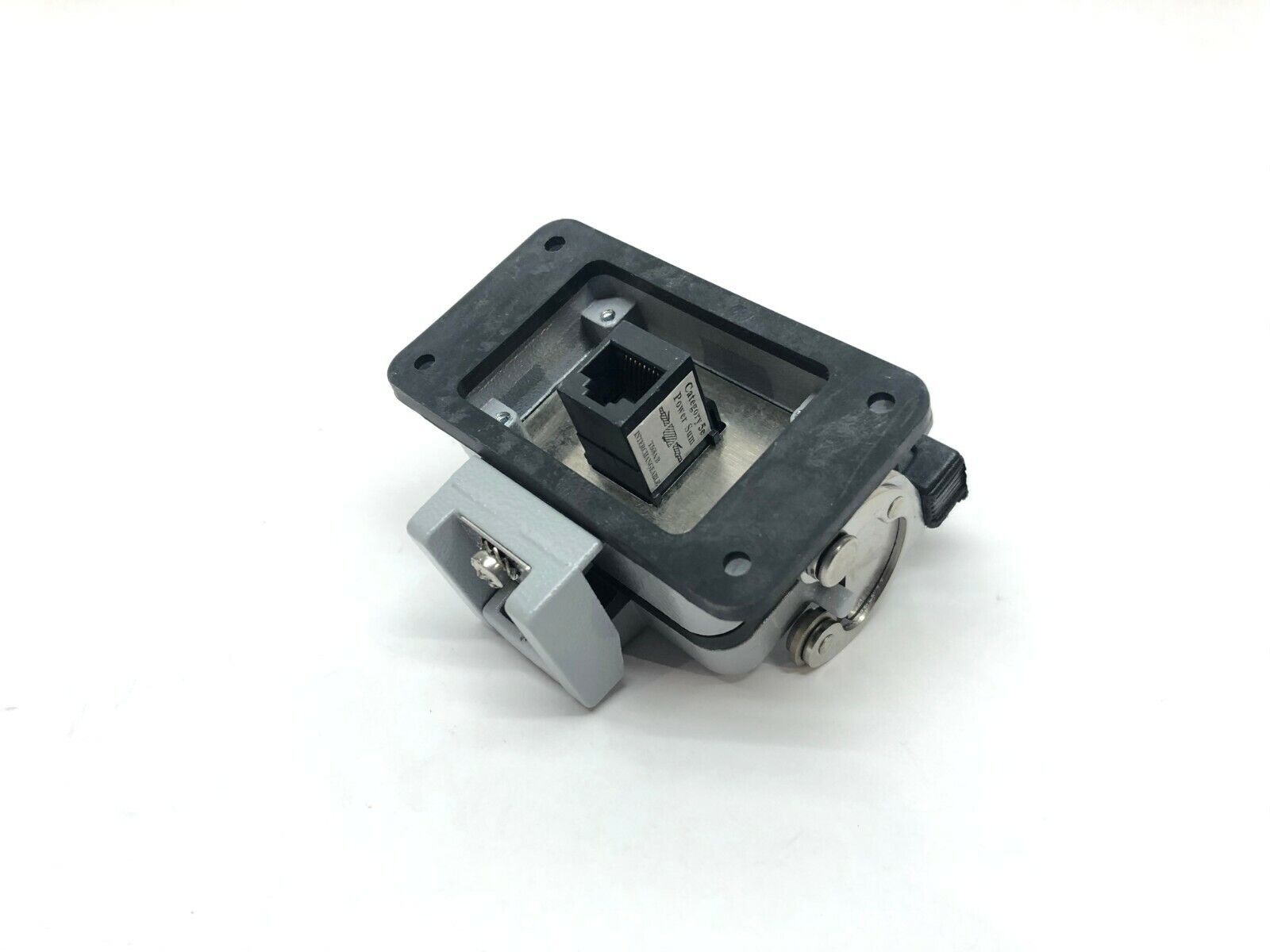 Mencom Programming Device Connector Plug, Ethernet, WSS 8476/X 23517, IP65 - Maverick Industrial Sales