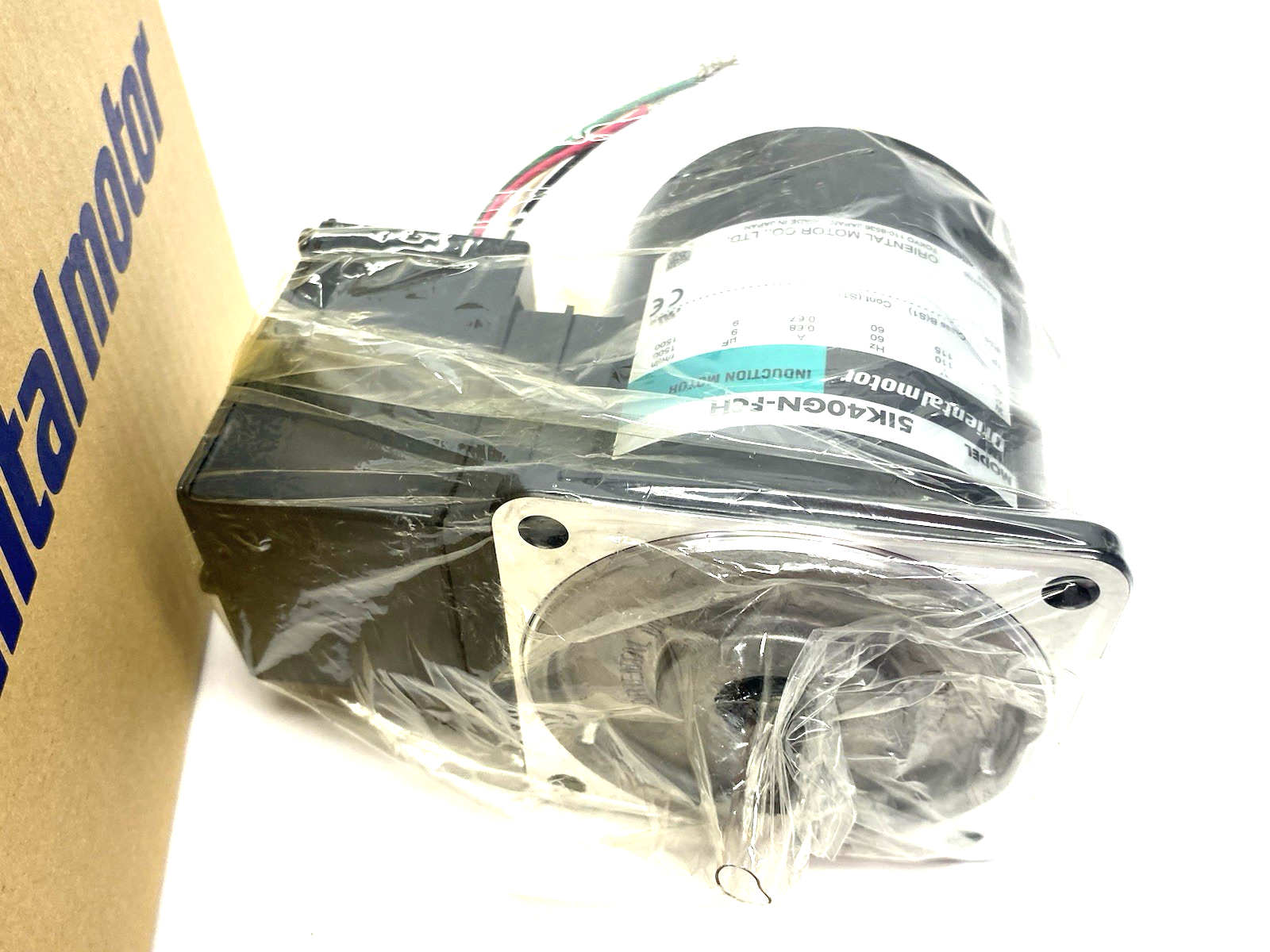 5IK40GN-FCH | Oriental Motor World K Series Pinion Shaft Induction Motor 40W - New – Open box - Maverick Industrial Sales