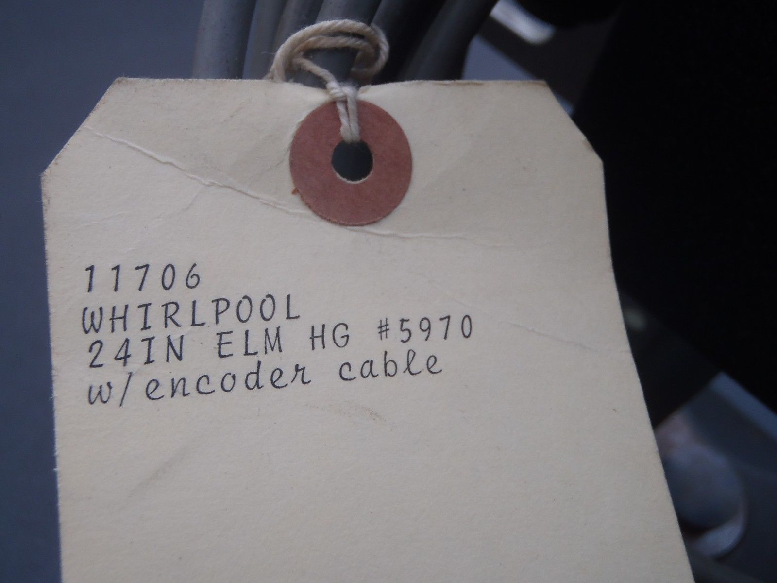 Whirlpool 11706 24IN ELM HG #5970 w/ Encoder Cable - Maverick Industrial Sales