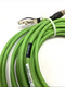 Keyence OP-87459 Ethernet Cable (M12 4-pin/RJ45) NFPA79 Compatible Straight 10M - Maverick Industrial Sales