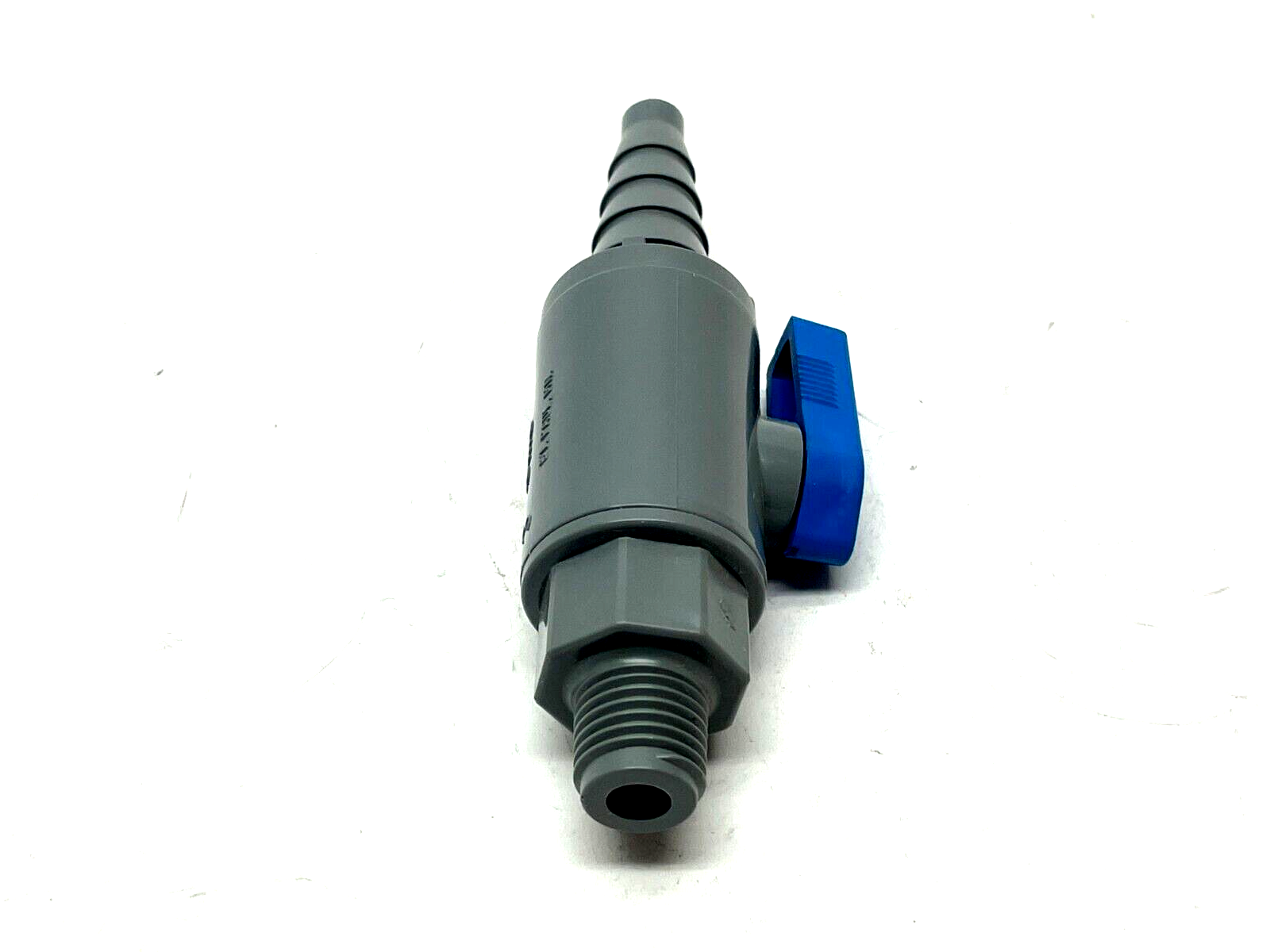 SMC 6386590 Ball Valve 1/4" MPT x 3/8" to 5/8" Barb - Maverick Industrial Sales