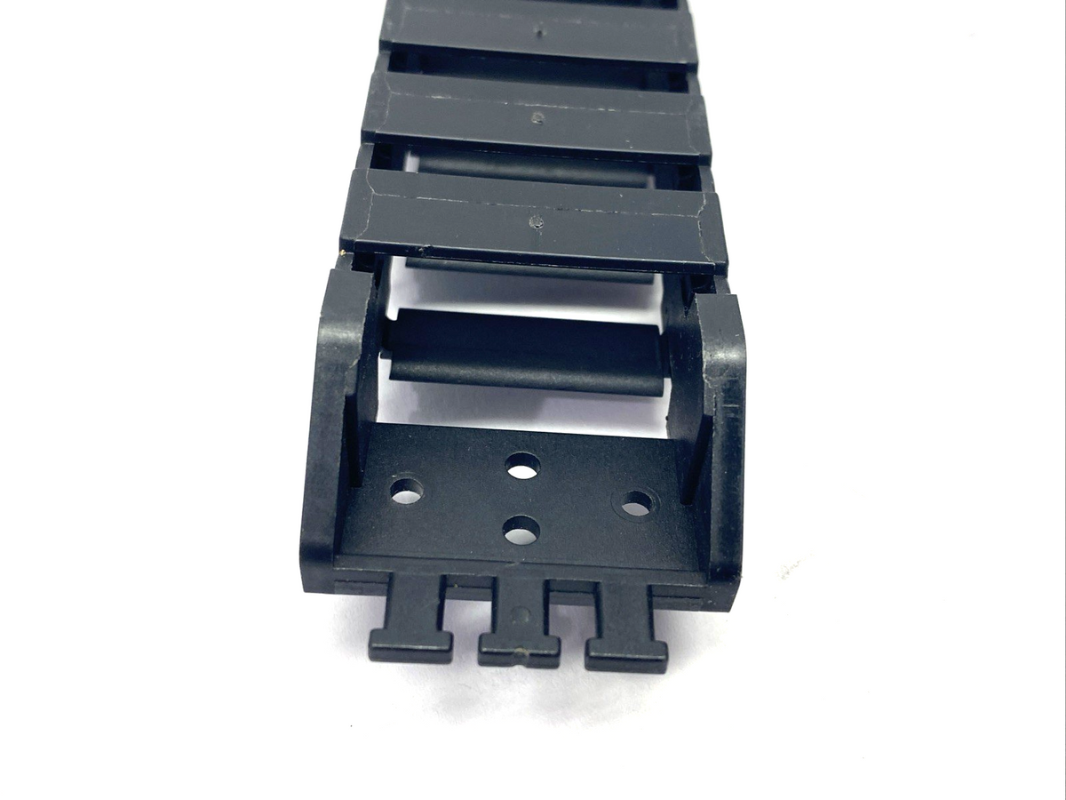 Kabelschlepp 0180.30.28 Microtrack Cable Carrier 34 Links w/ 2 Tiewrap Ends, 27" - Maverick Industrial Sales