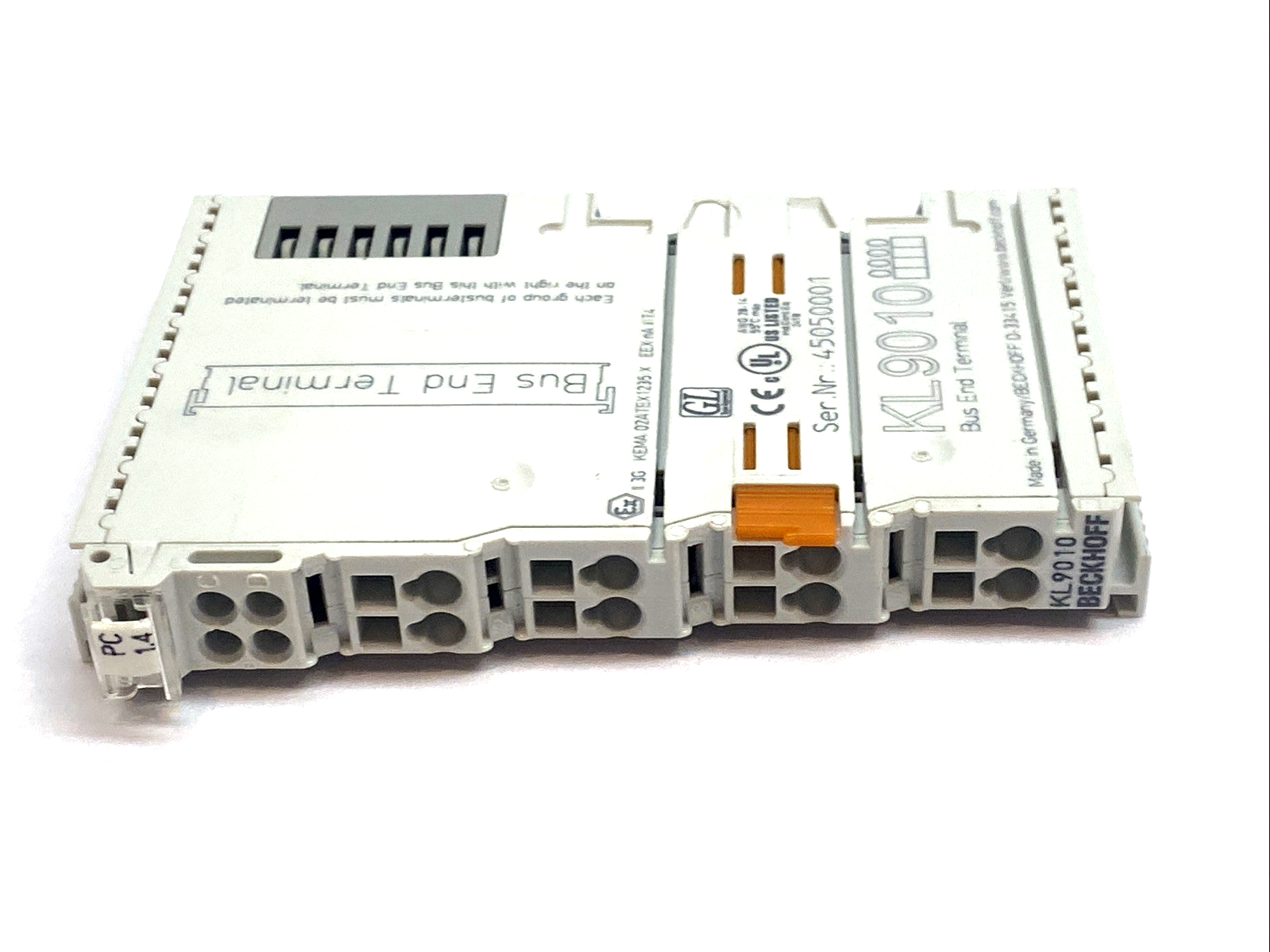 KL9010 | Beckhoff Bus End Terminal K‑Bus End Module for KL Series I/O LOT OF 2 - Used - Maverick Industrial Sales