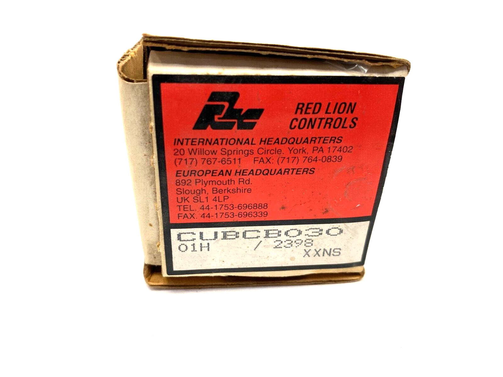 Red Lion CUBCB030 Single Preset Counter w/ Batch Indication 10-28VDC - Maverick Industrial Sales