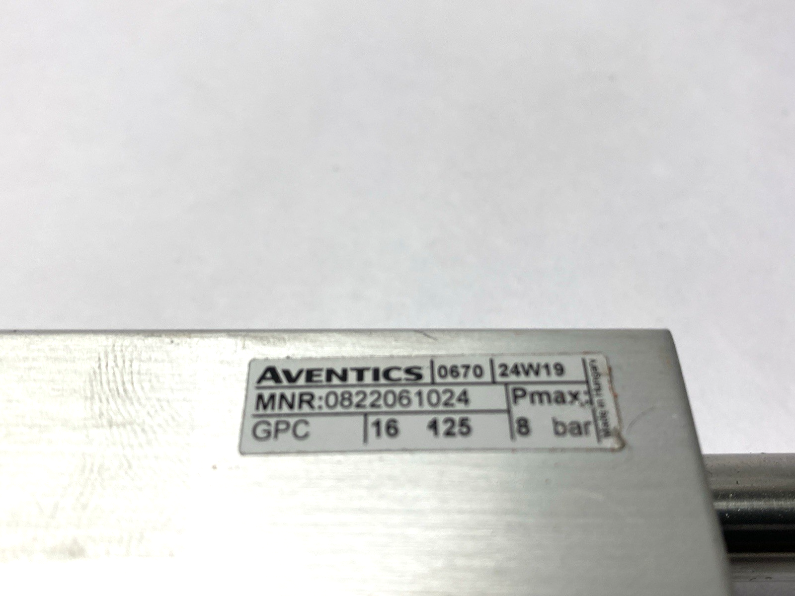 Aventics GPC-DA-016-0125-BV-SB Pneumatic Guided Cylinder 0822061024 - Maverick Industrial Sales