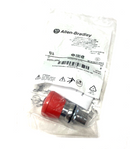 Allen Bradley 800FM-LMP44 Ser. B Illuminated Emergency Stop Pushbutton 40mm - Maverick Industrial Sales