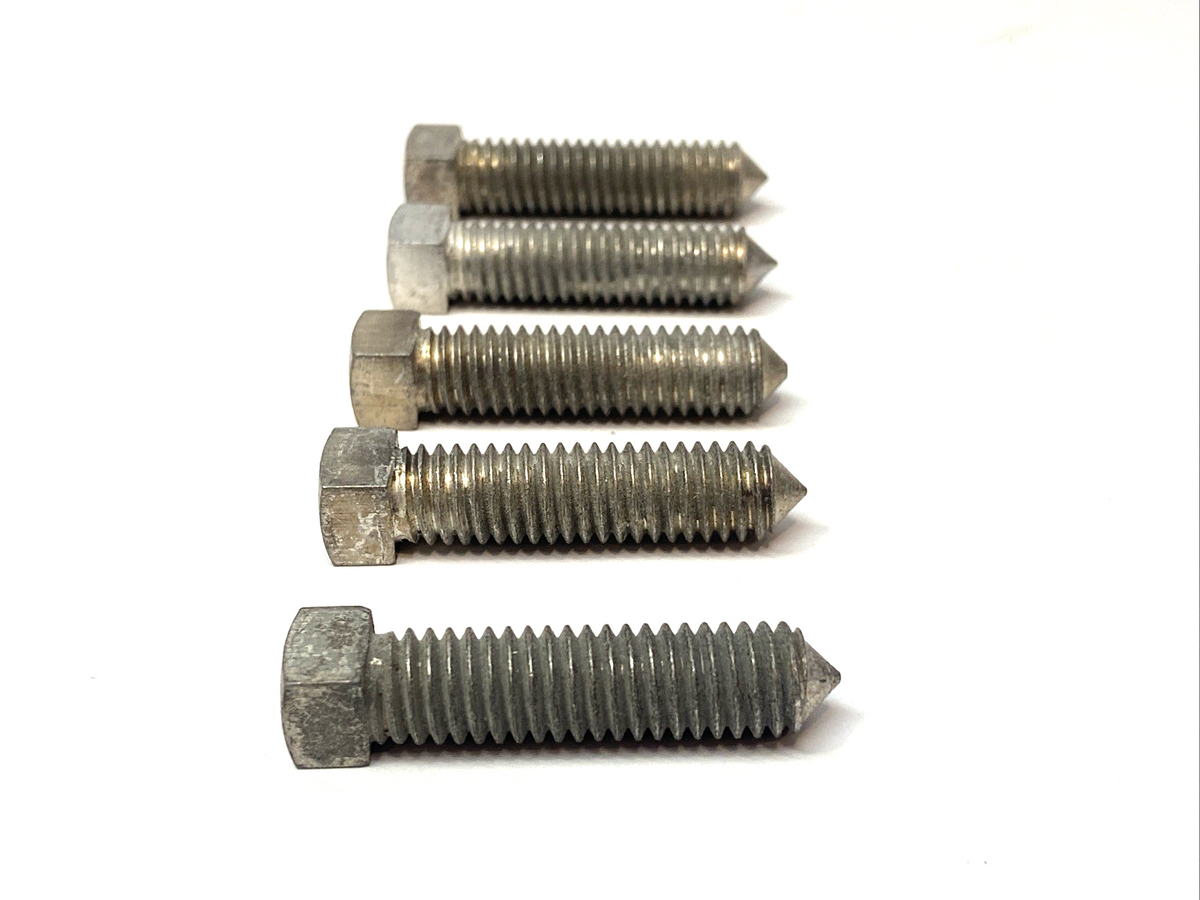 Unistrut HCSS037150 Electro-Galvanized Cone Point Screw 3/8" x 1-1/2" PKG OF 5 - Maverick Industrial Sales