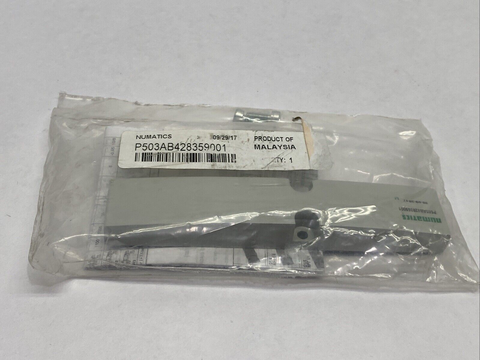 Numatics P503AB428359001 Pneumatic Manifold Blanking Plate - Maverick Industrial Sales