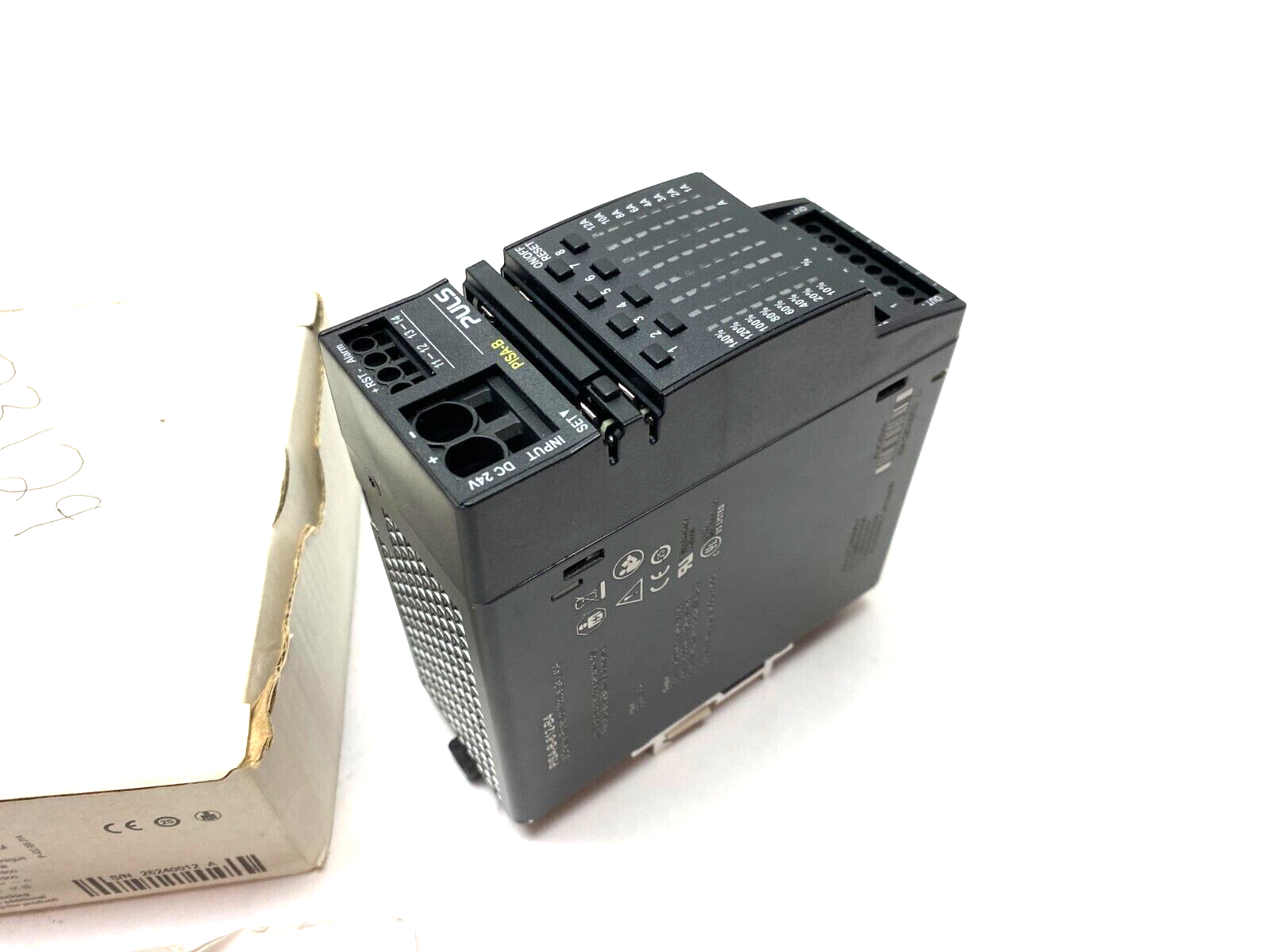 Puls PISA-B-812-B4 Protection Module Electronic Circuit Breaker 8-Channel 24VDC - Maverick Industrial Sales