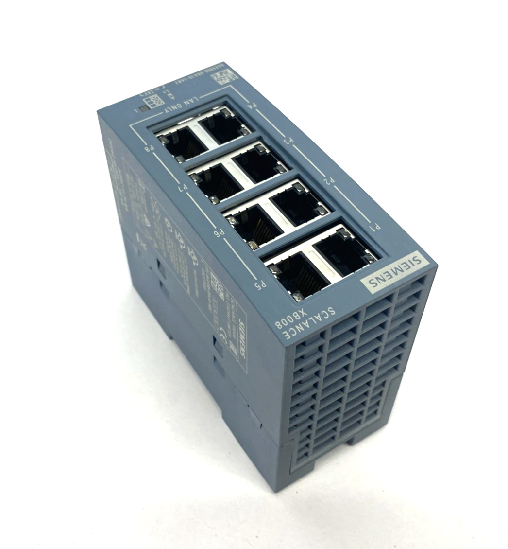 Siemens 6GK5008-0BA10-1AB2 SCALANCE XB008 Industrial Ethernet Switch 8-Port - Maverick Industrial Sales
