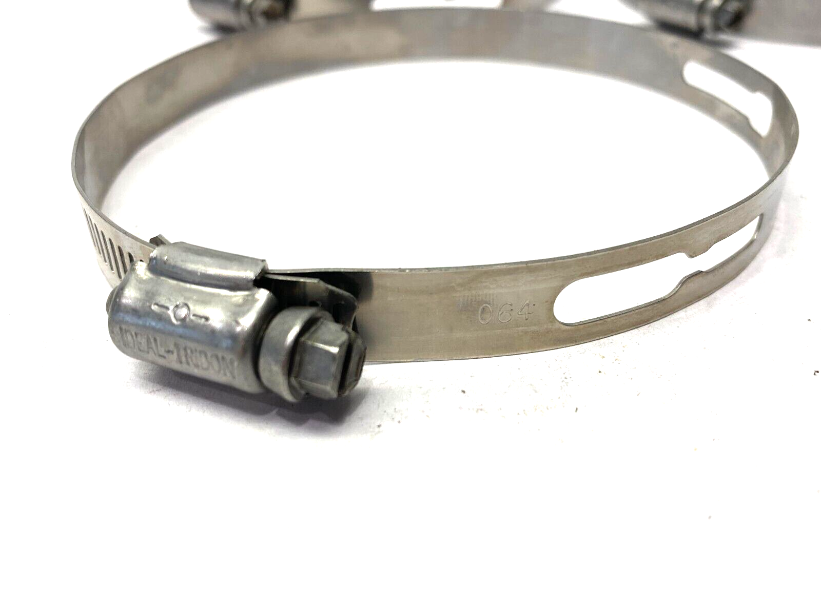 Ideal-Tridon 064 Adjustable Dia. Stainless Steel Hose Clamp 114mm-119mm LOT OF 5 - Maverick Industrial Sales