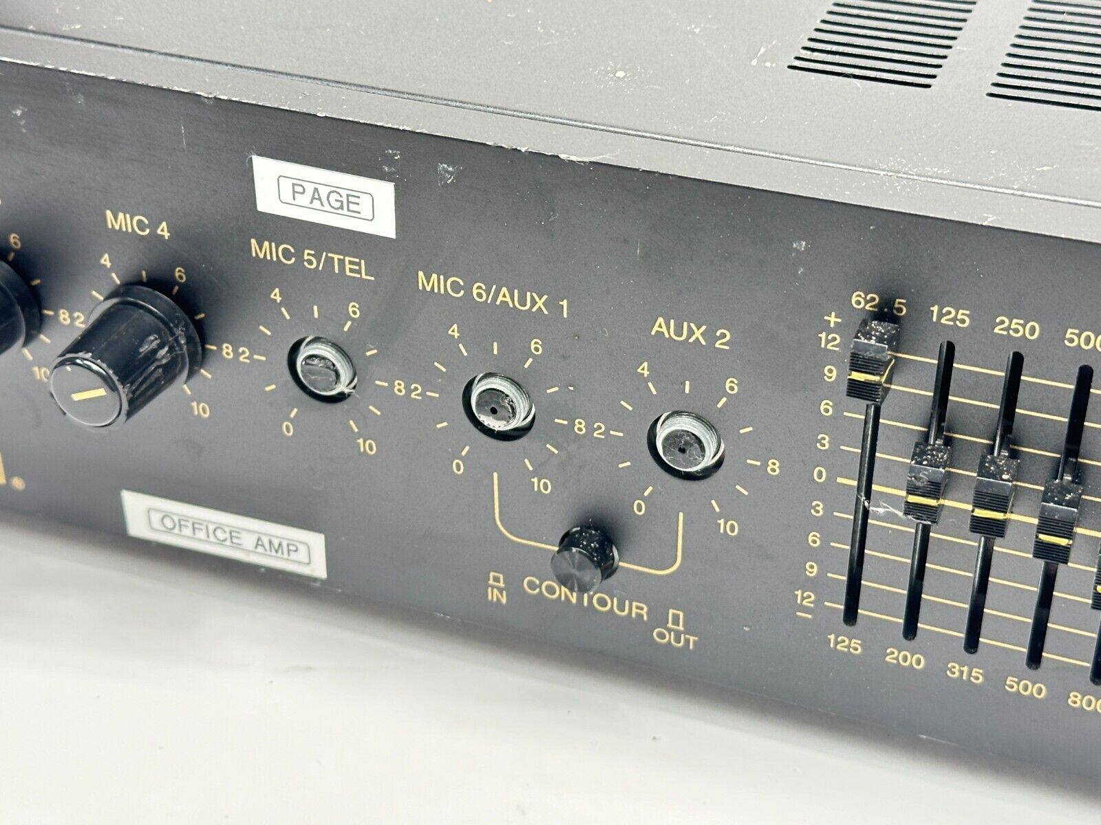 Bogen GS-150 Gold Star Series Amplifier 10-Band Equalizer - Maverick Industrial Sales