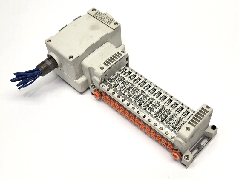 SMC VV5QC11-14N3TD0-D05 Plug In Manifold Base 14-Station D-Sub - Maverick Industrial Sales