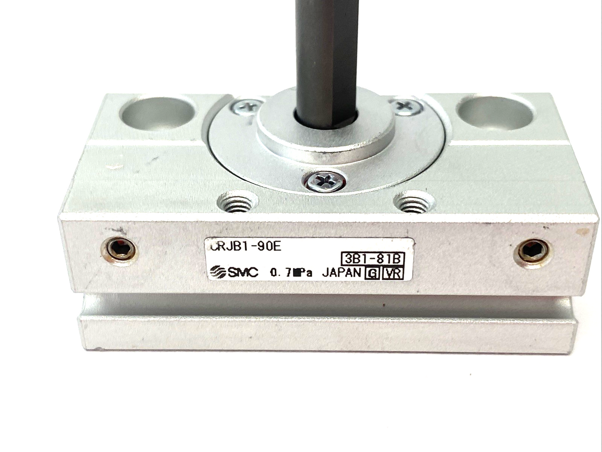 SMC CRJB1-90E Mini Rotary Actuator, Pneumatic 90-Degree Rotation - Maverick Industrial Sales