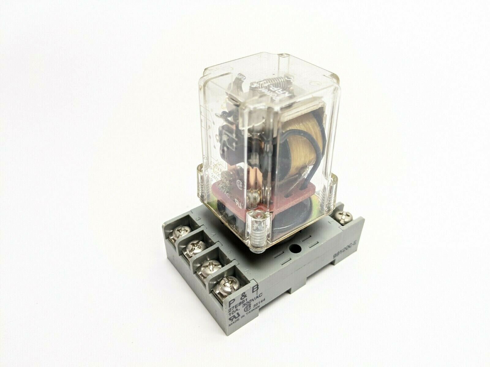 Potter & Brumfield KRP-11DG-24 Relay w/ 27E891 Relay Socket - Maverick Industrial Sales