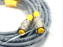 Turck YBZ2-RS4.4T-7/2RK4T-0.5/0.5 Splitter Cable M12 Male - Female 4-Pin U-49342 - Maverick Industrial Sales