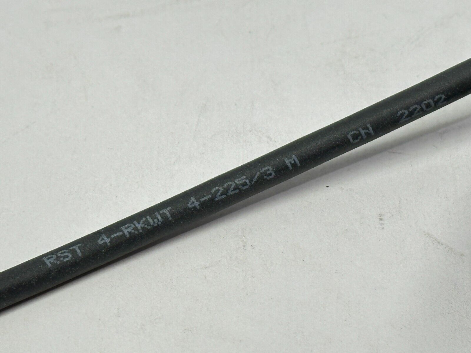 Lumberg Automation RST 4-RKWT 4-225/3 M Double Ended Cordset M/F M12 4-Pin 3m - Maverick Industrial Sales