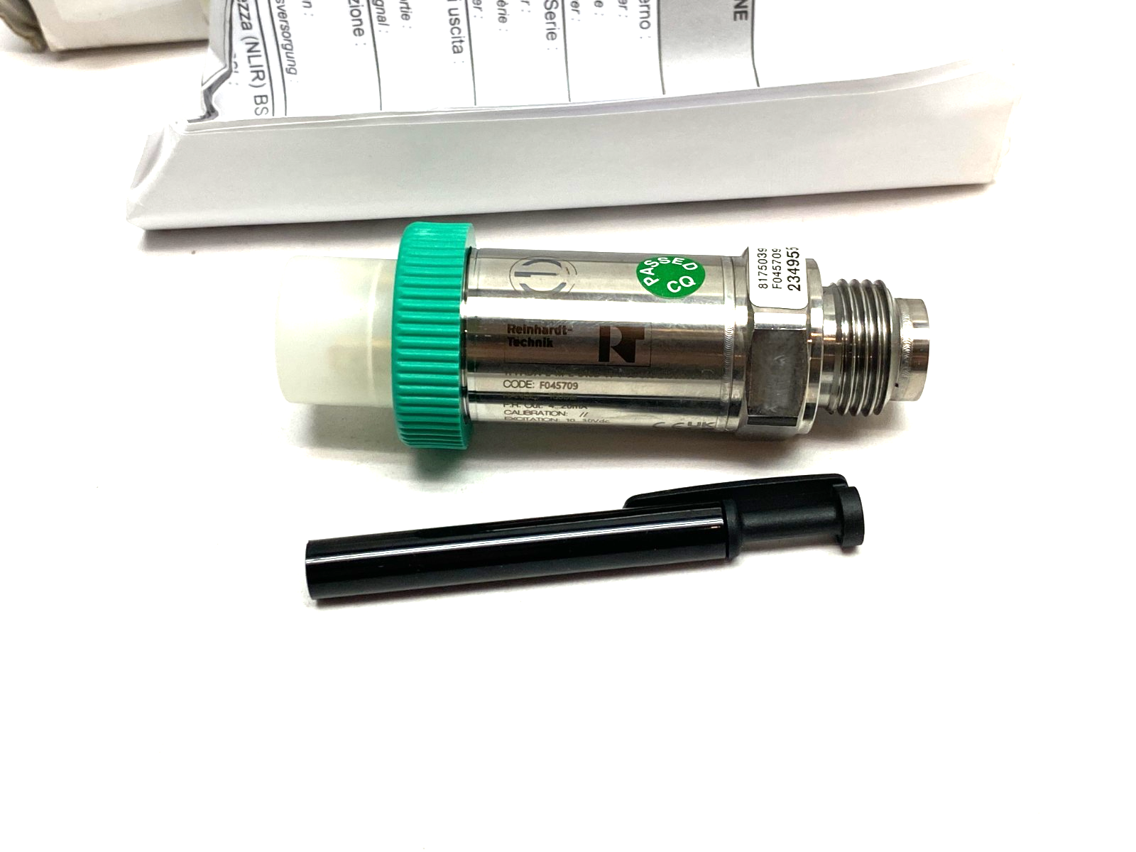Reinhardt-Technik TPFADA-E-M-E-B16D-H-V-XP51 Pressure Transmitter F045709 - Maverick Industrial Sales