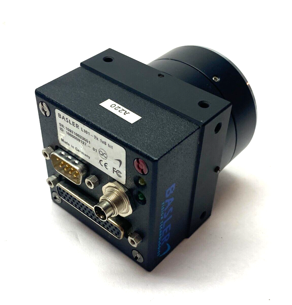 L101-2k, 1000009137-01 | Basler L101-2k Line Scan Camera 1x8 Bit 1000009137-01 - Used - Maverick Industrial Sales