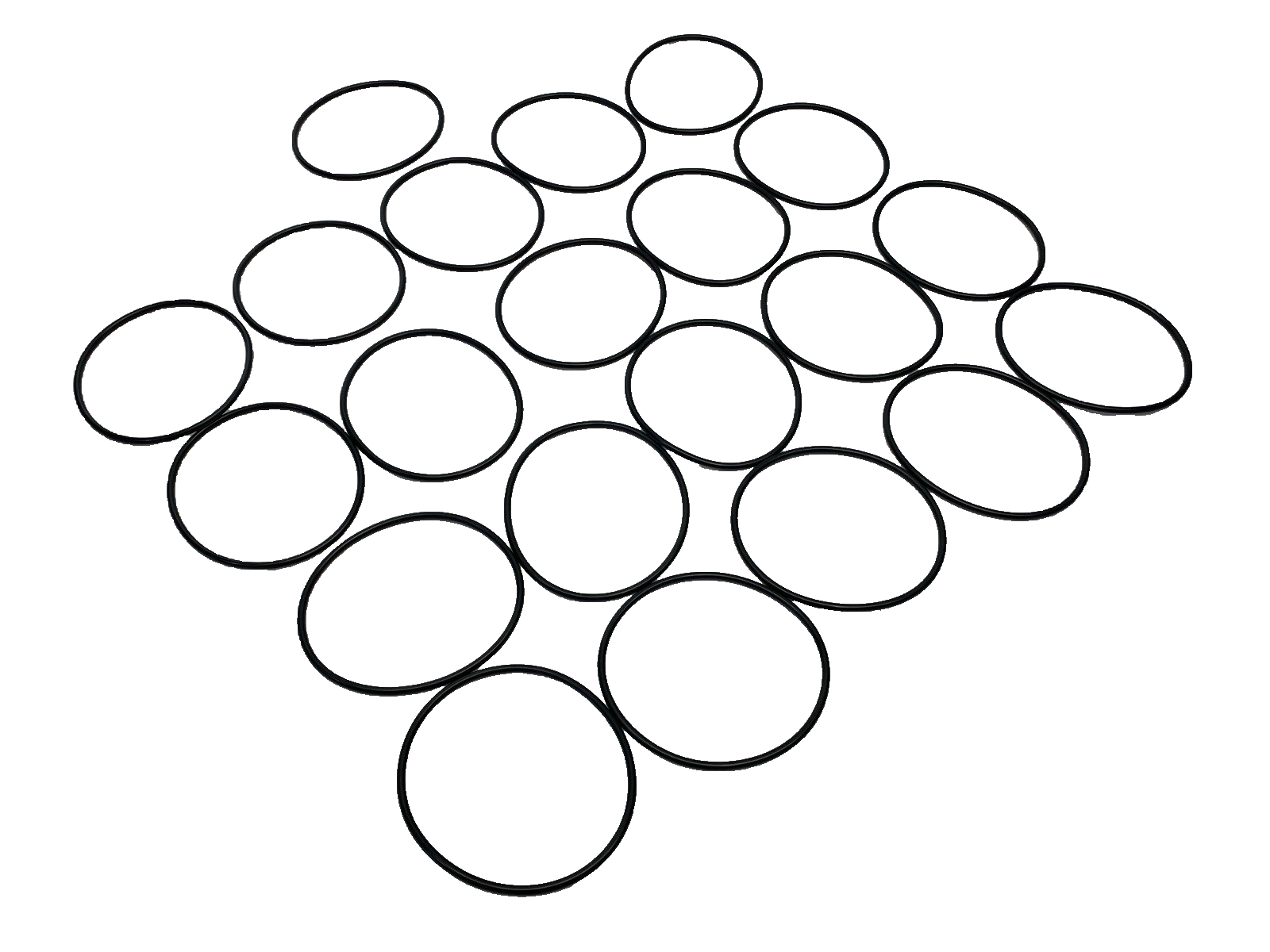 N/A | GFU O-Ring 98mm x 4mm NBR 70 LOT OF 21 - New – Open box - Maverick Industrial Sales