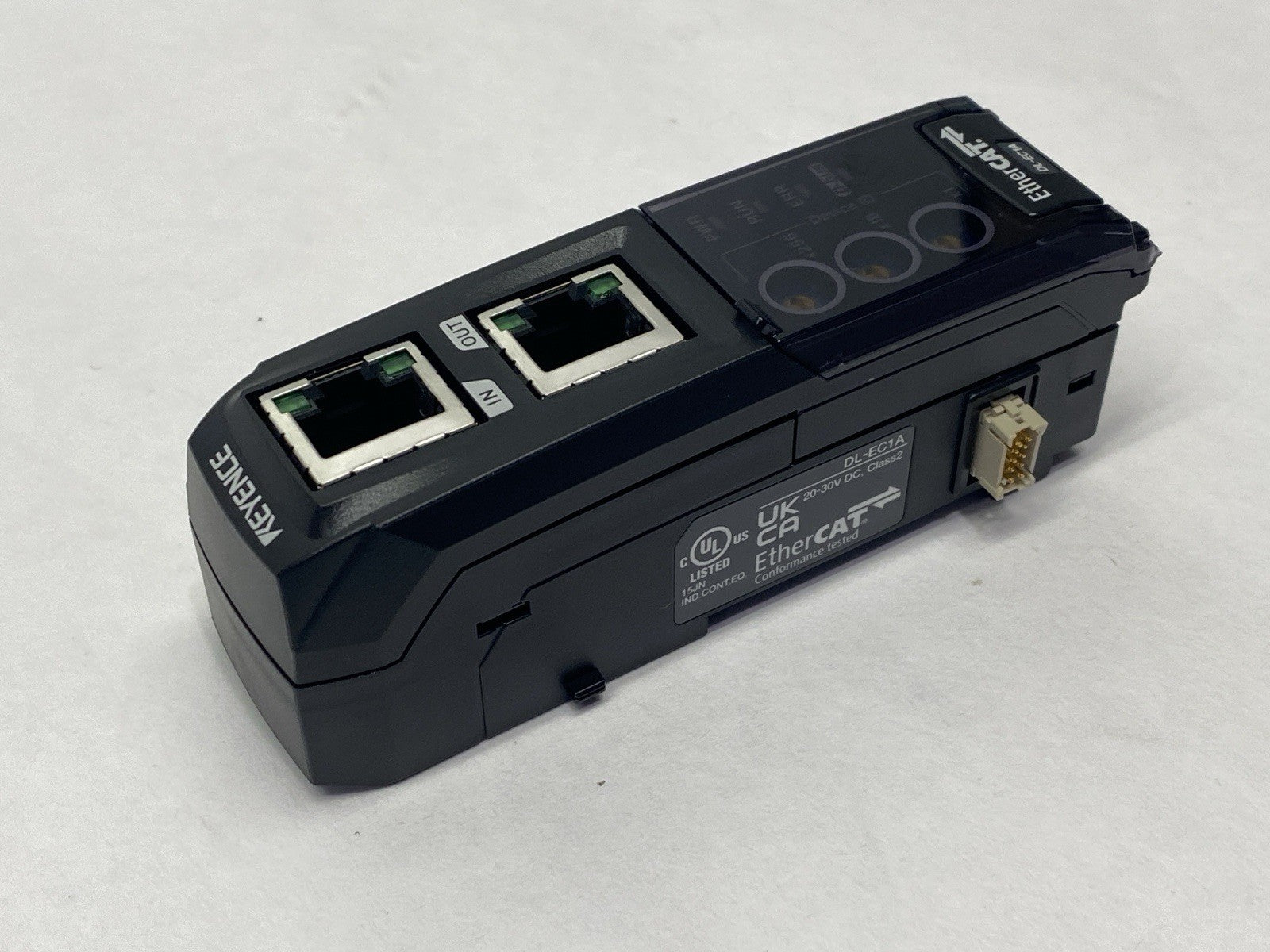 Keyence DL-EC1A Ethercat Supporting Communication Unit - Maverick Industrial Sales
