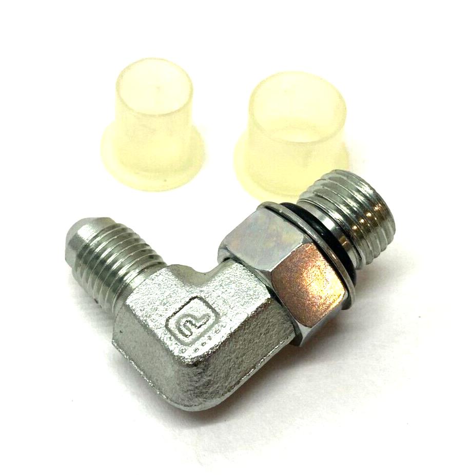 Parker 4-6 C5BX-SS Triple-Lok 37° Flare JIC Tube Elbow Fitting 90-Degree C5OX - Maverick Industrial Sales