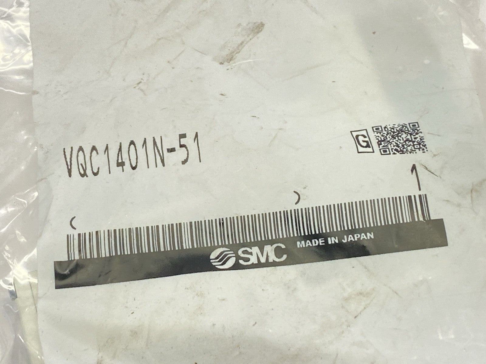 VQC1401N-51 | SMC Pneumatic Solenoid Valve 5-Port 24VDC - New - Maverick Industrial Sales