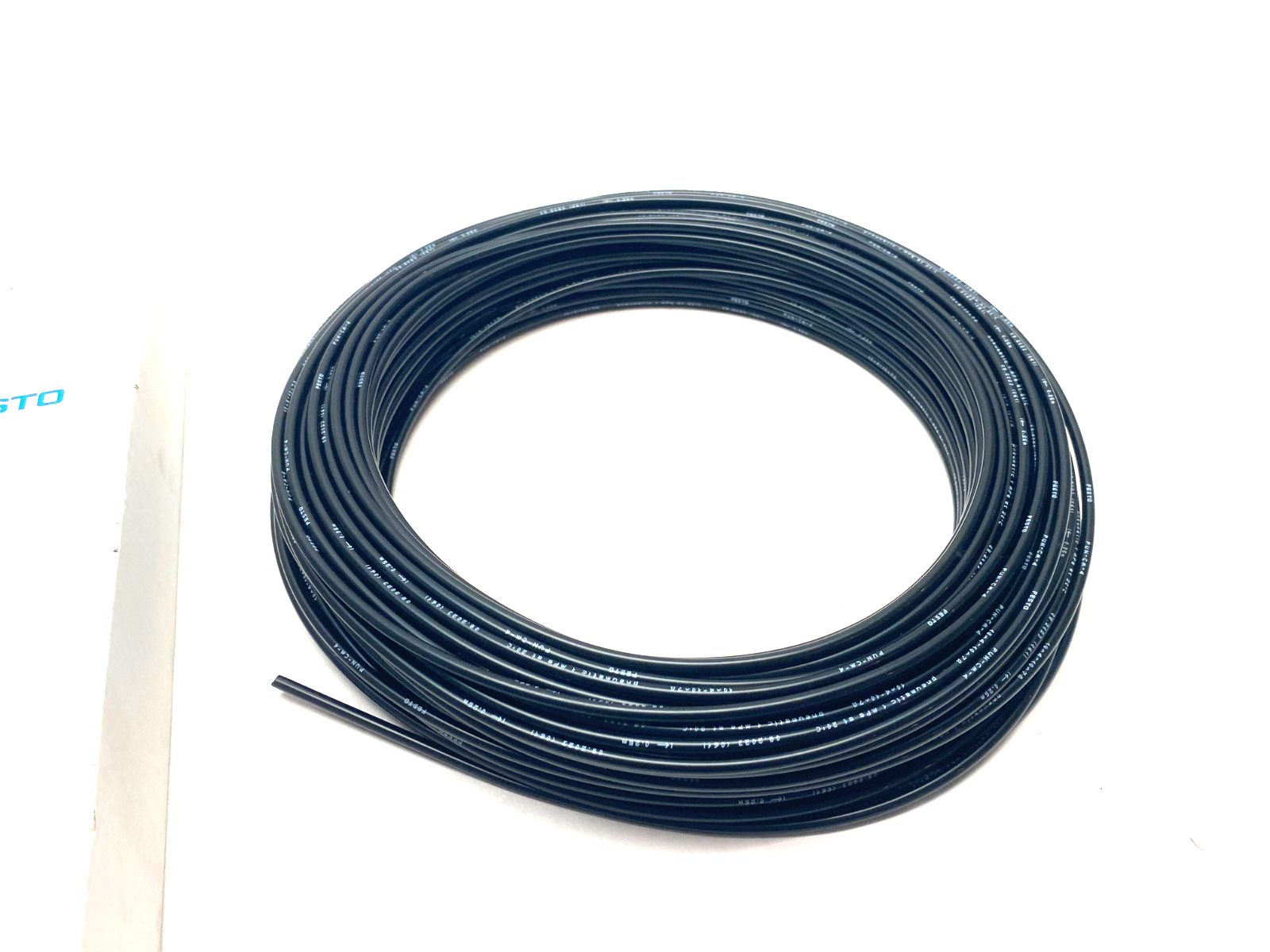 Festo PUN-CM-4-SW Plastic Black Tubing 50m Length 188882 ROLL OF 50M - Maverick Industrial Sales