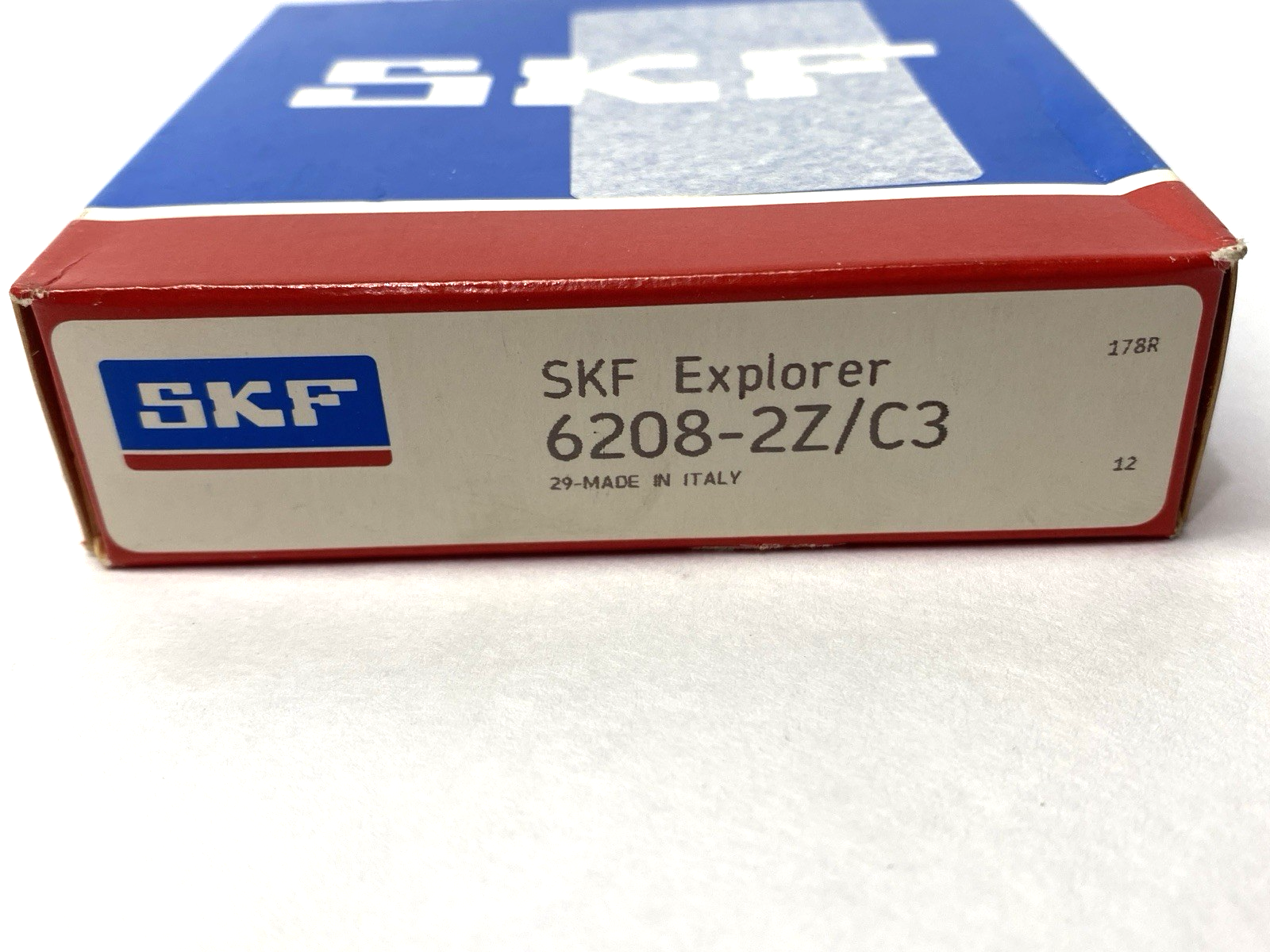 6208-2Z/C3 | SKF Deep Groove Ball Bearing 40mm Bore 18mm Width 80mm OD - New - Maverick Industrial Sales