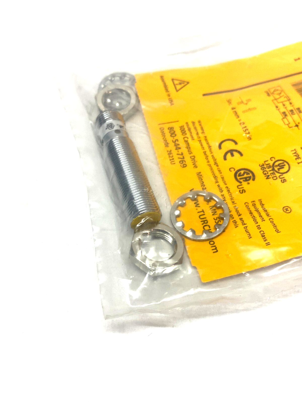 Turck BI4-M12-AP6X-H1141 Inductive Proximity Sensor, 10-30VDC, 46070 - Maverick Industrial Sales